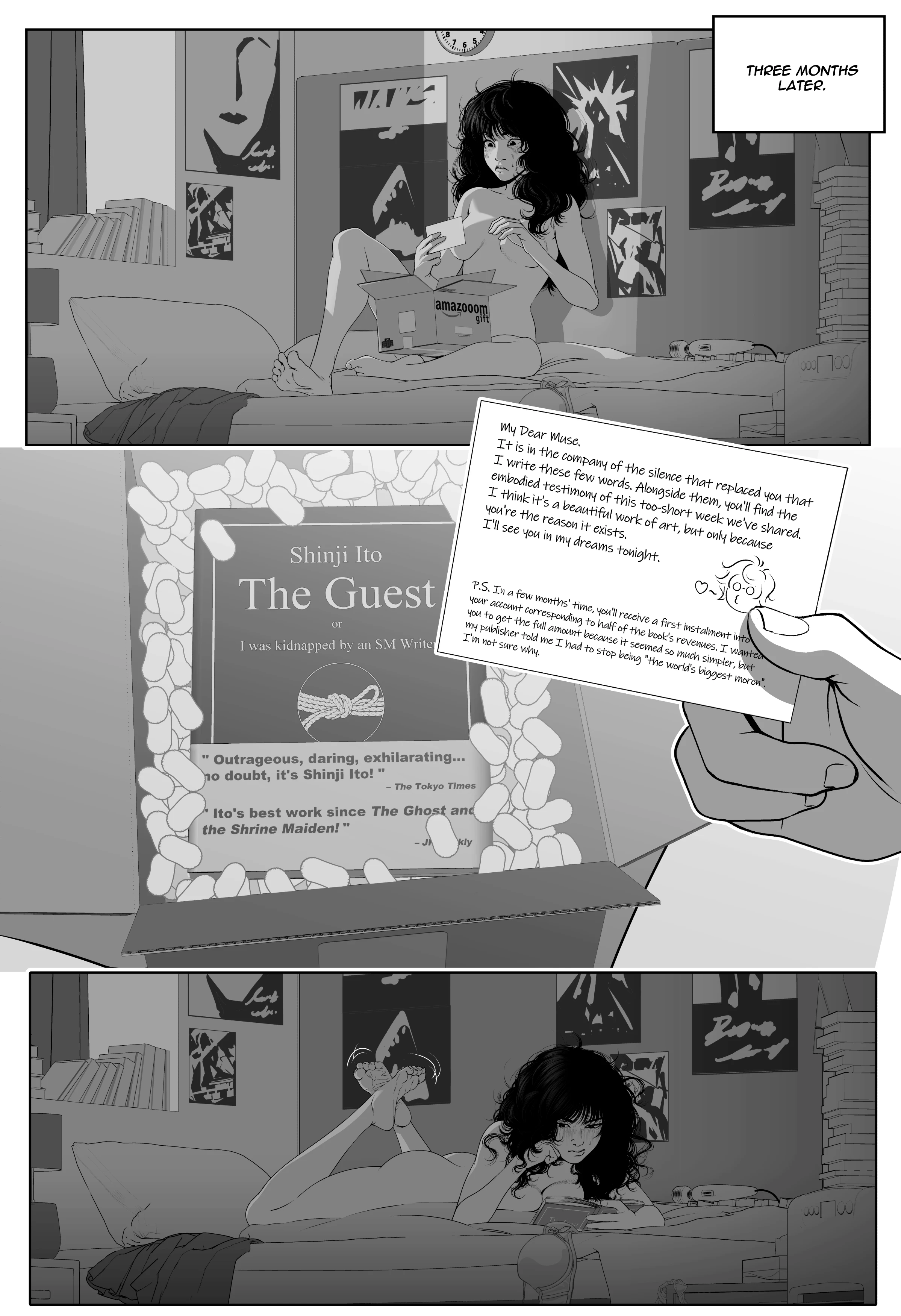 Kidnapped by an SM Writer porn comic picture 8