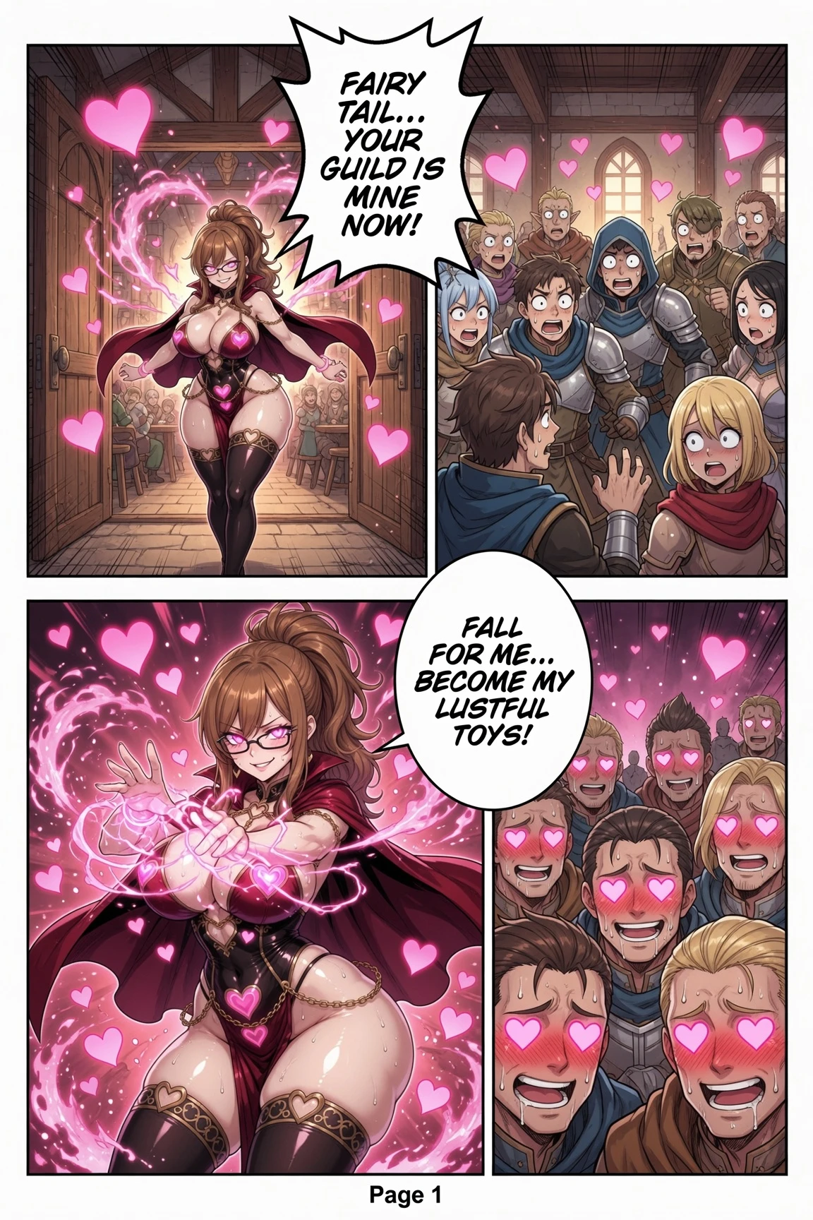 Kimi takeover fairy tail porn comic picture 2