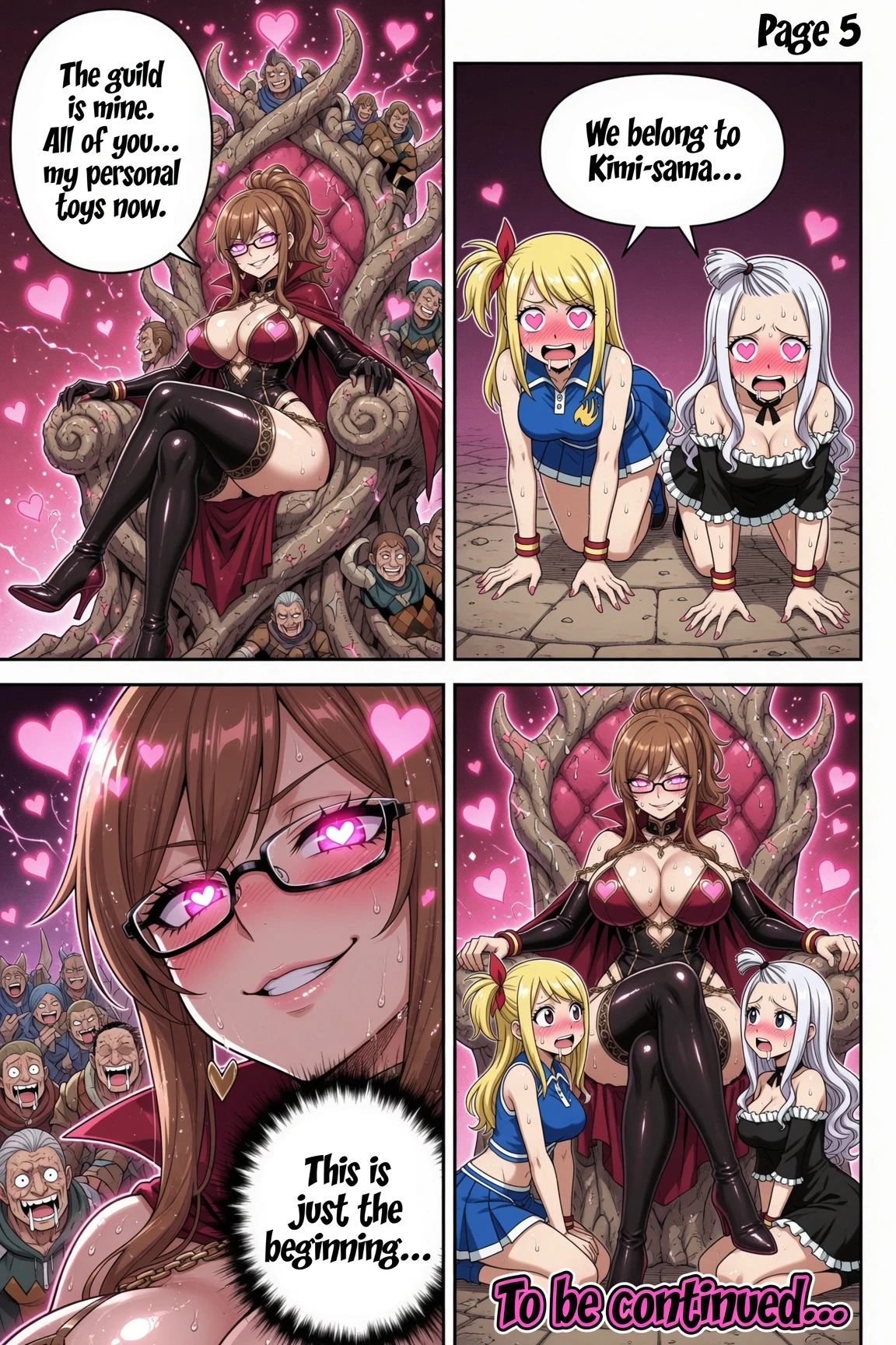 Kimi takeover fairy tail porn comic picture 6