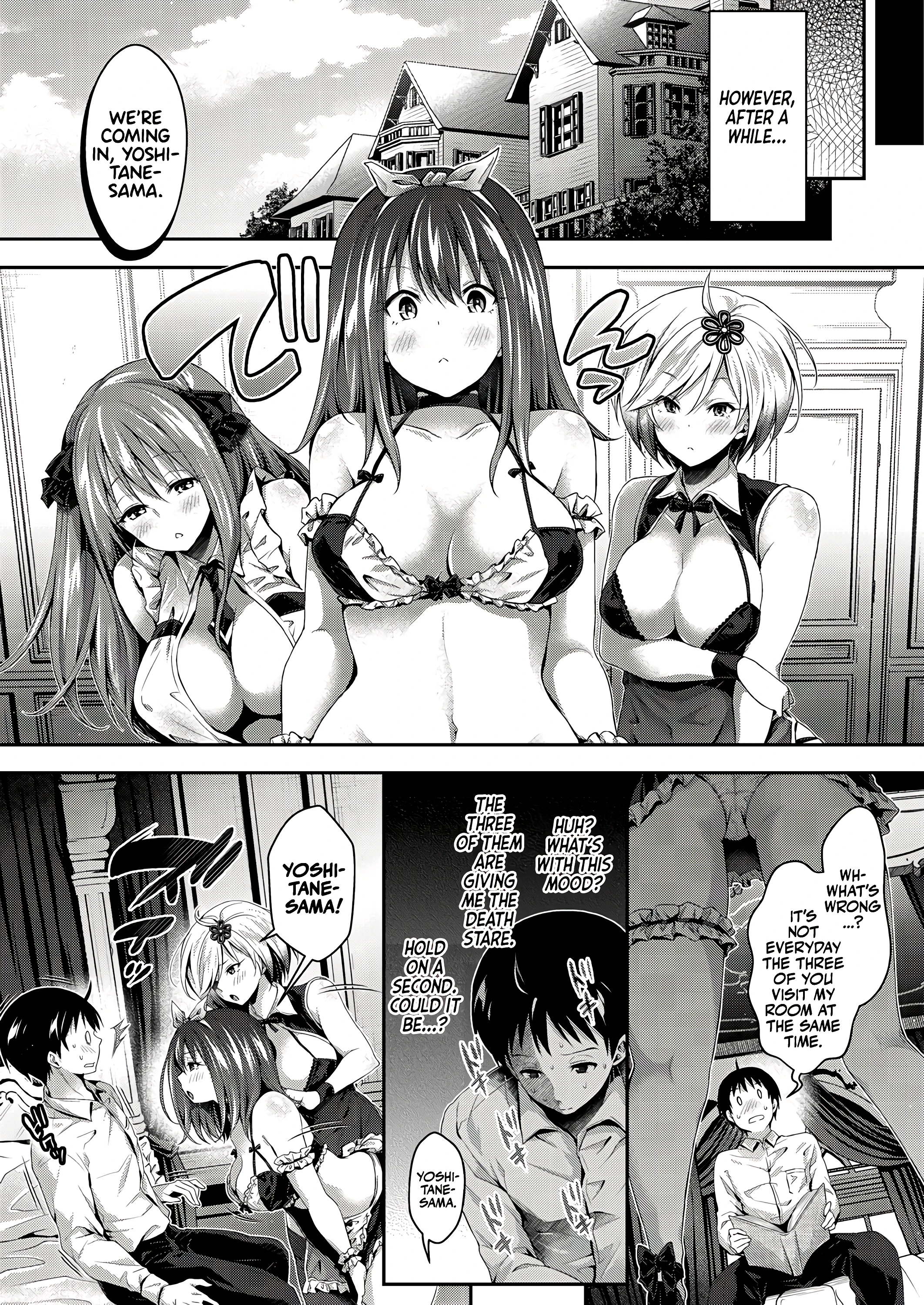 Kinky Sex with My Maid Harem 3 porn comic picture 10