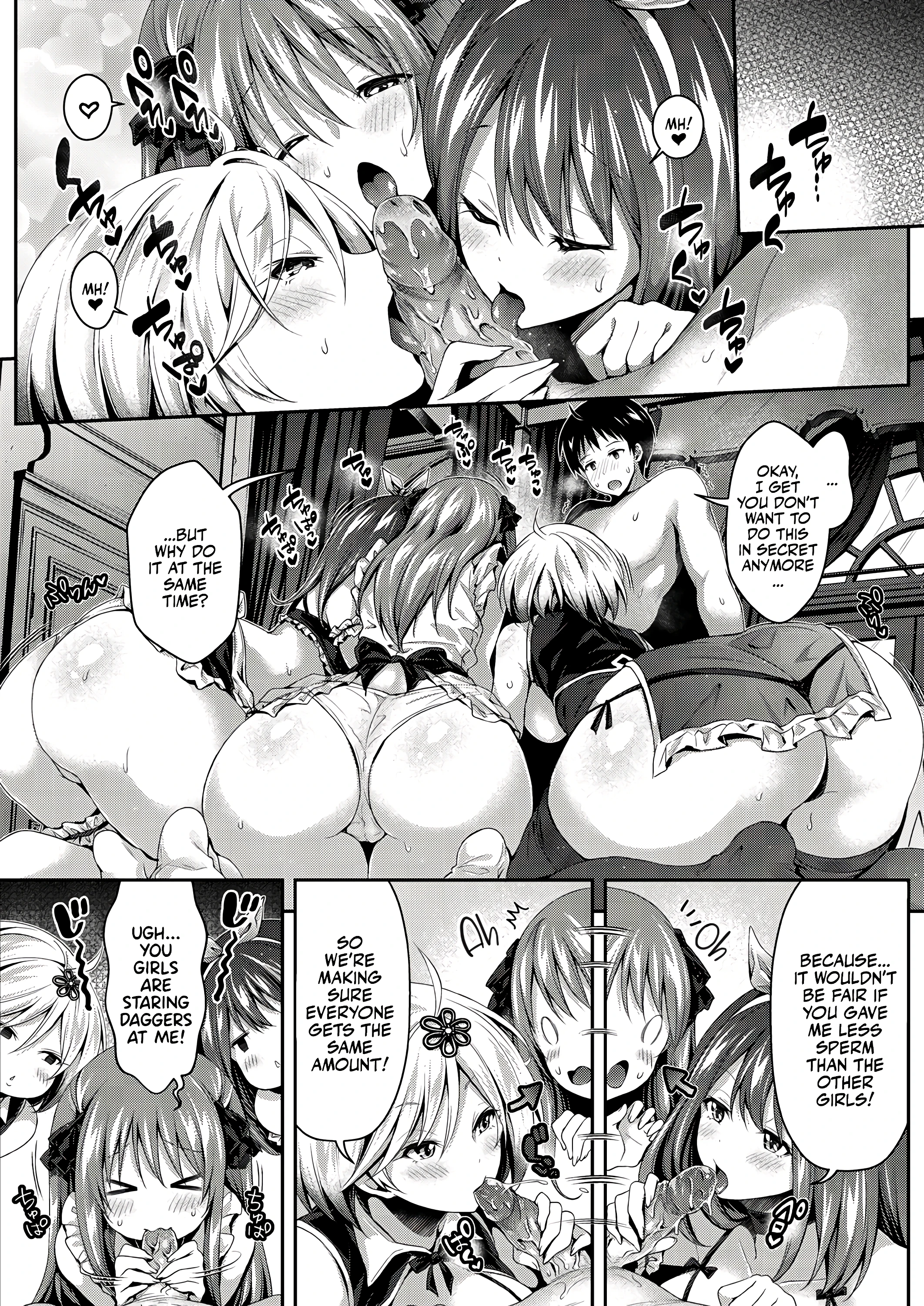 Kinky Sex with My Maid Harem 3 porn comic picture 12