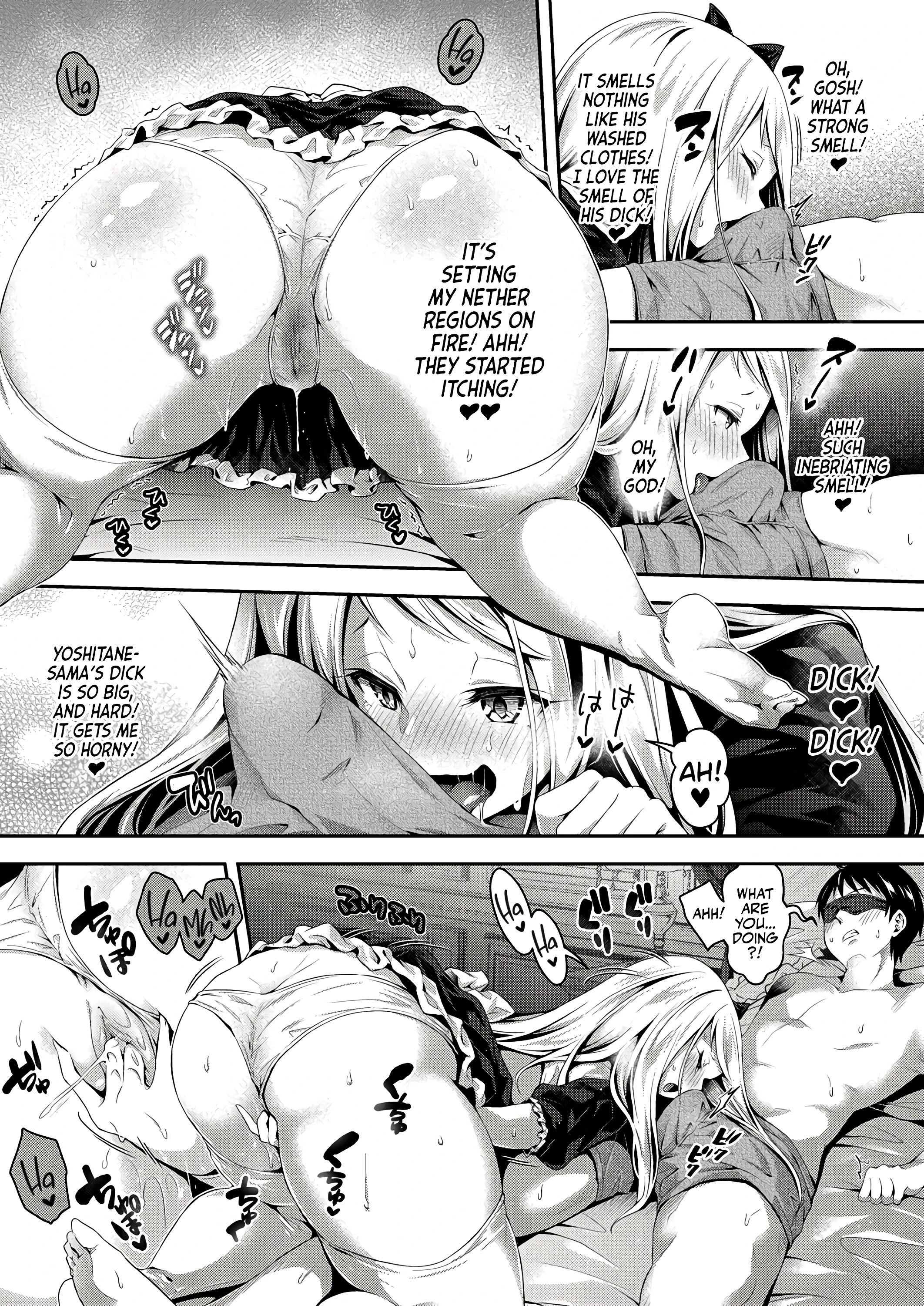 Kinky Sex with My Maid Harem 4 porn comic picture 10