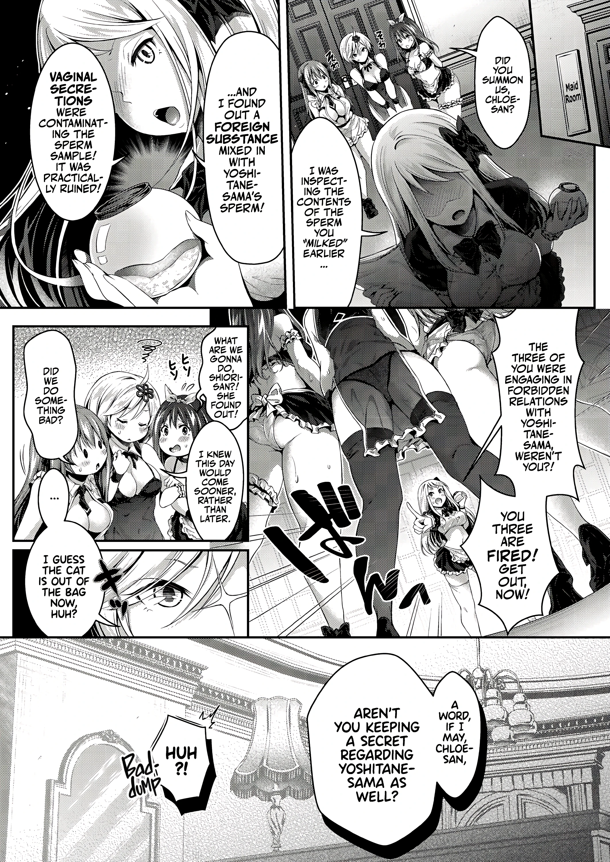 Kinky Sex with My Maid Harem 4 porn comic picture 6