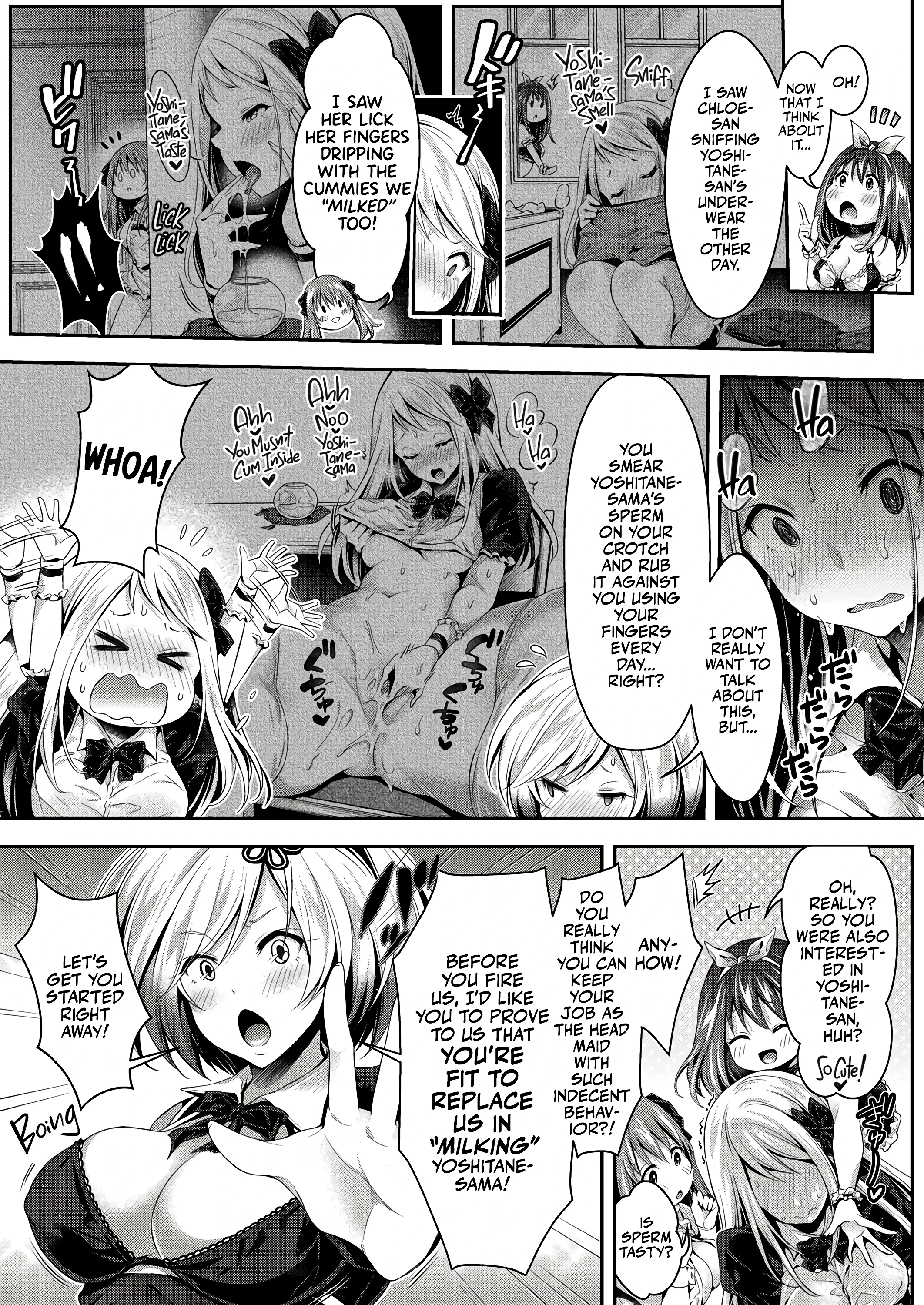 Kinky Sex with My Maid Harem 4 porn comic picture 7
