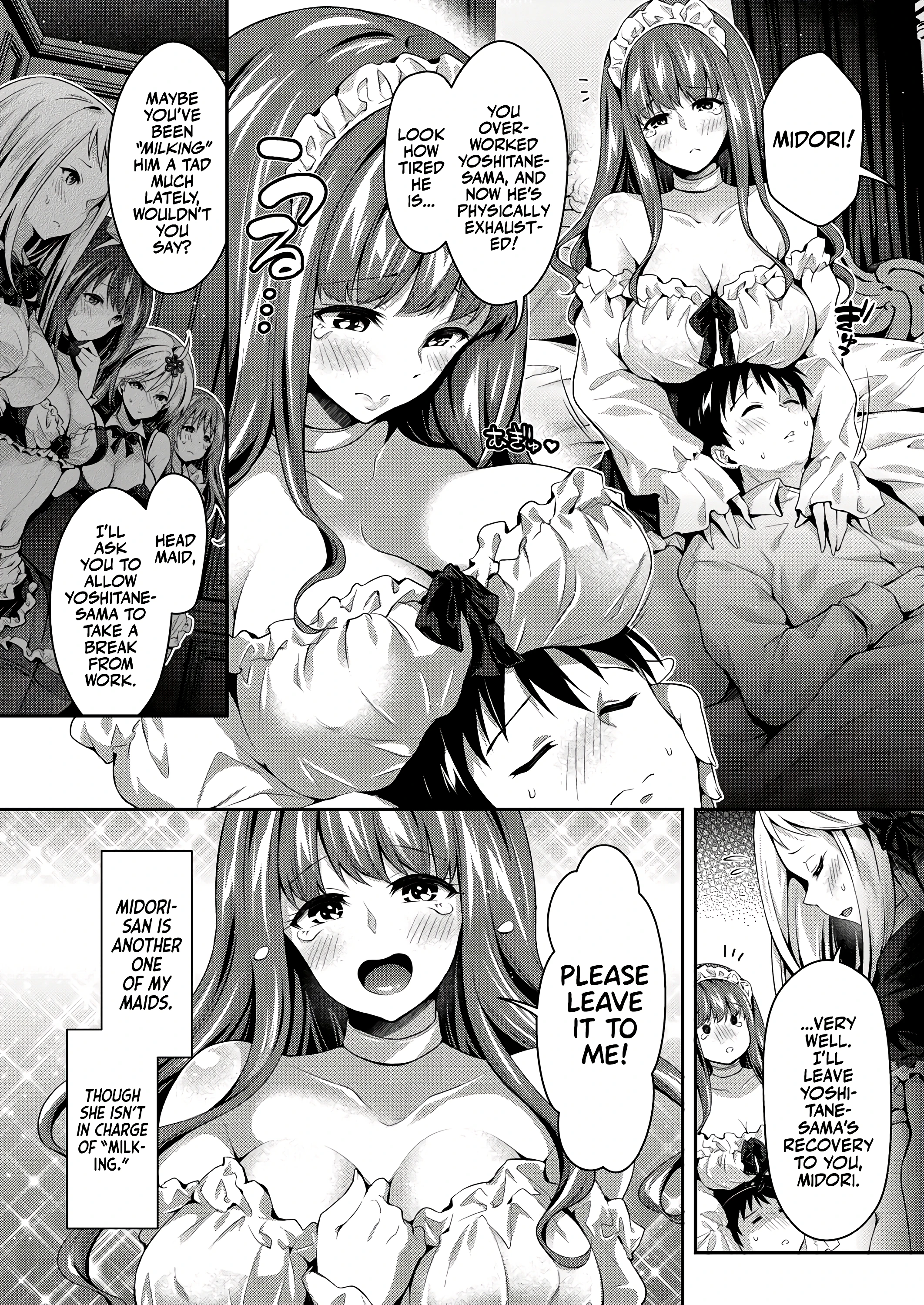 Kinky Sex with My Maid Harem 5 porn comic picture 2