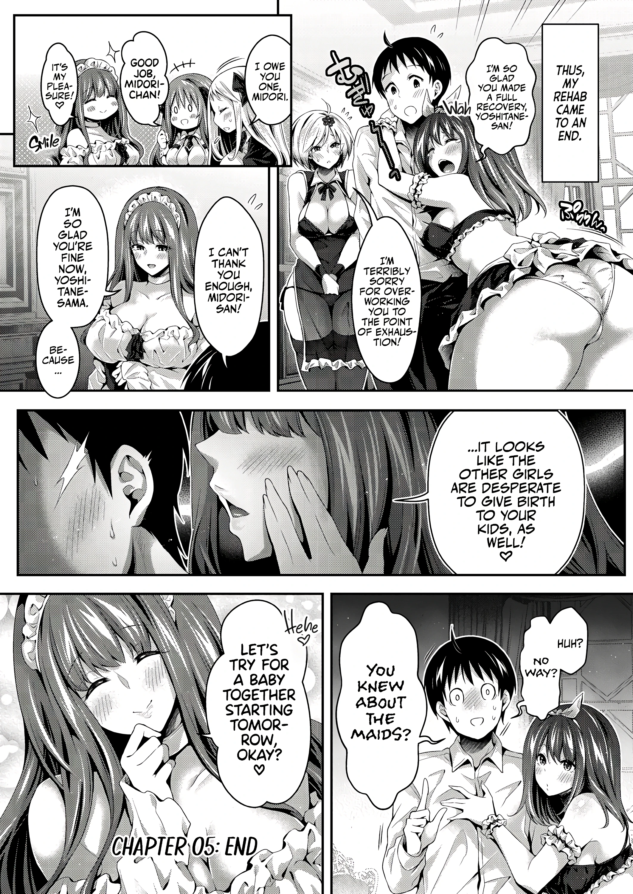 Kinky Sex with My Maid Harem 5 porn comic picture 24