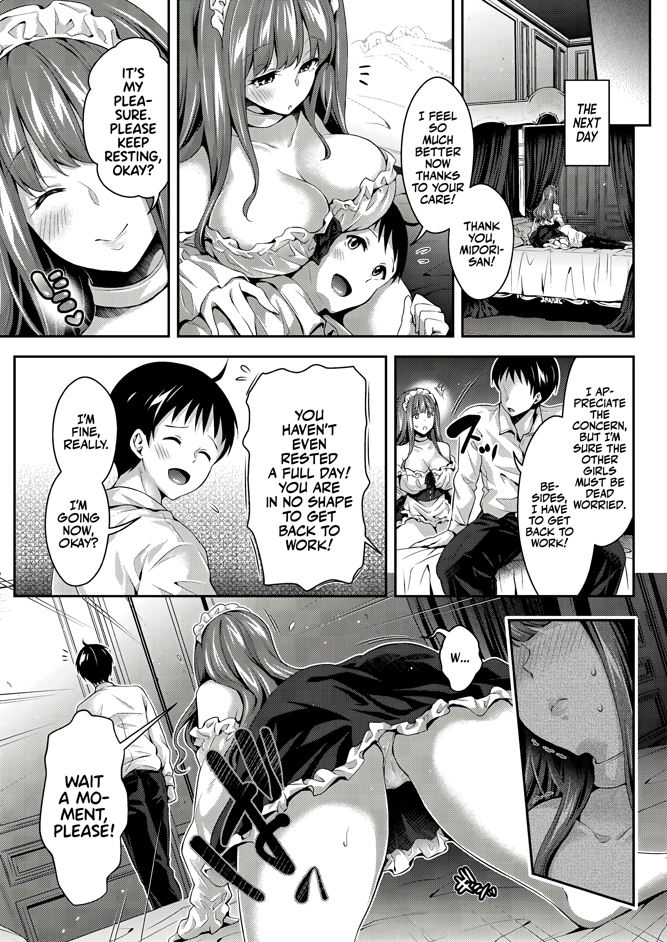 Kinky Sex with My Maid Harem 5 porn comic picture 5