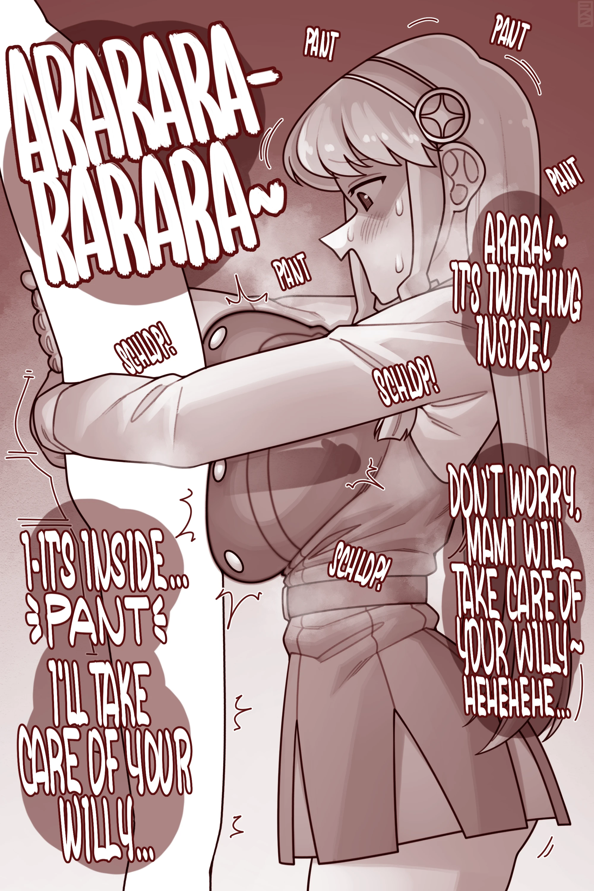 Kirara Mami ZURI porn comic picture 2