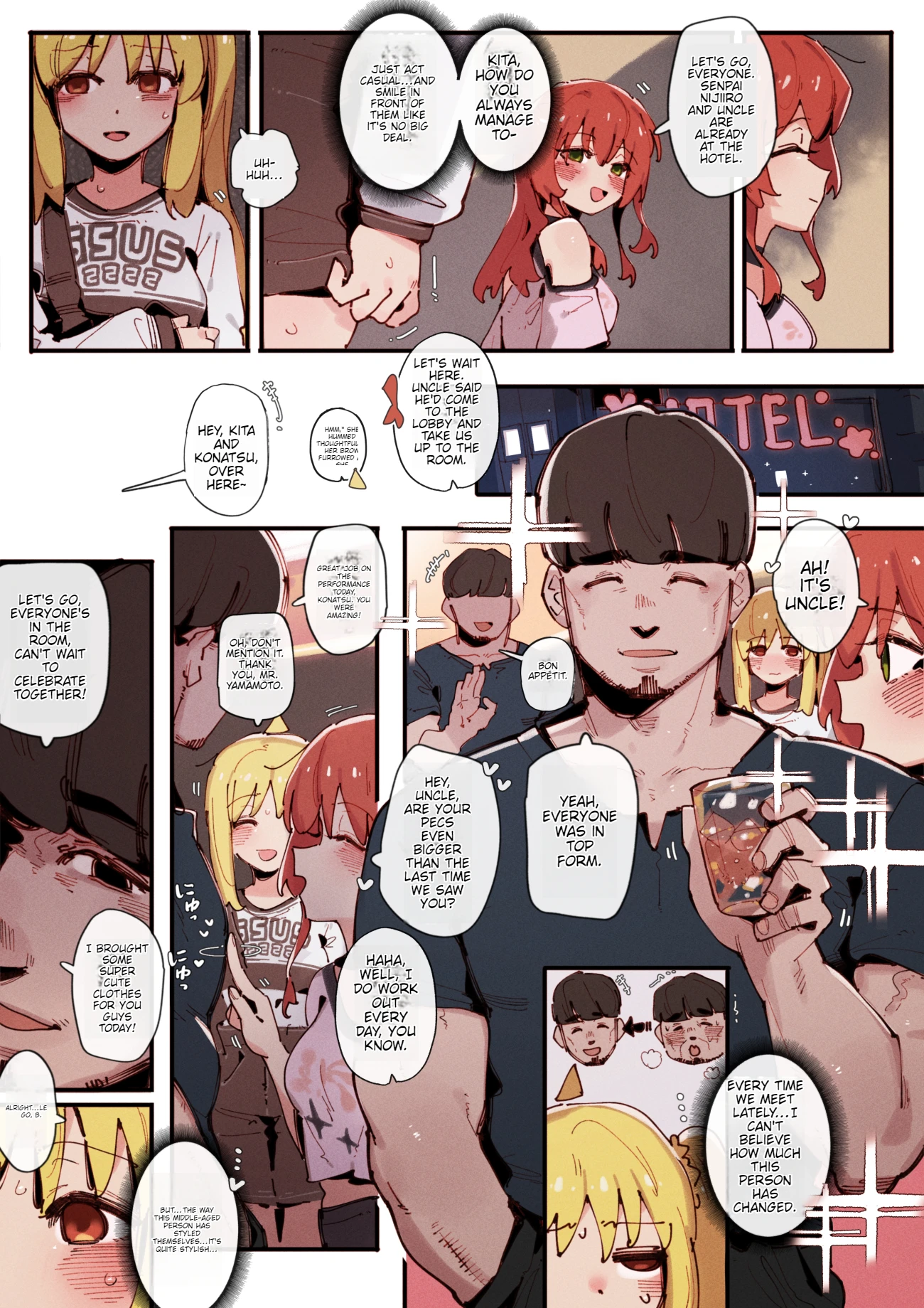 Kita's part-time job porn comic picture 10