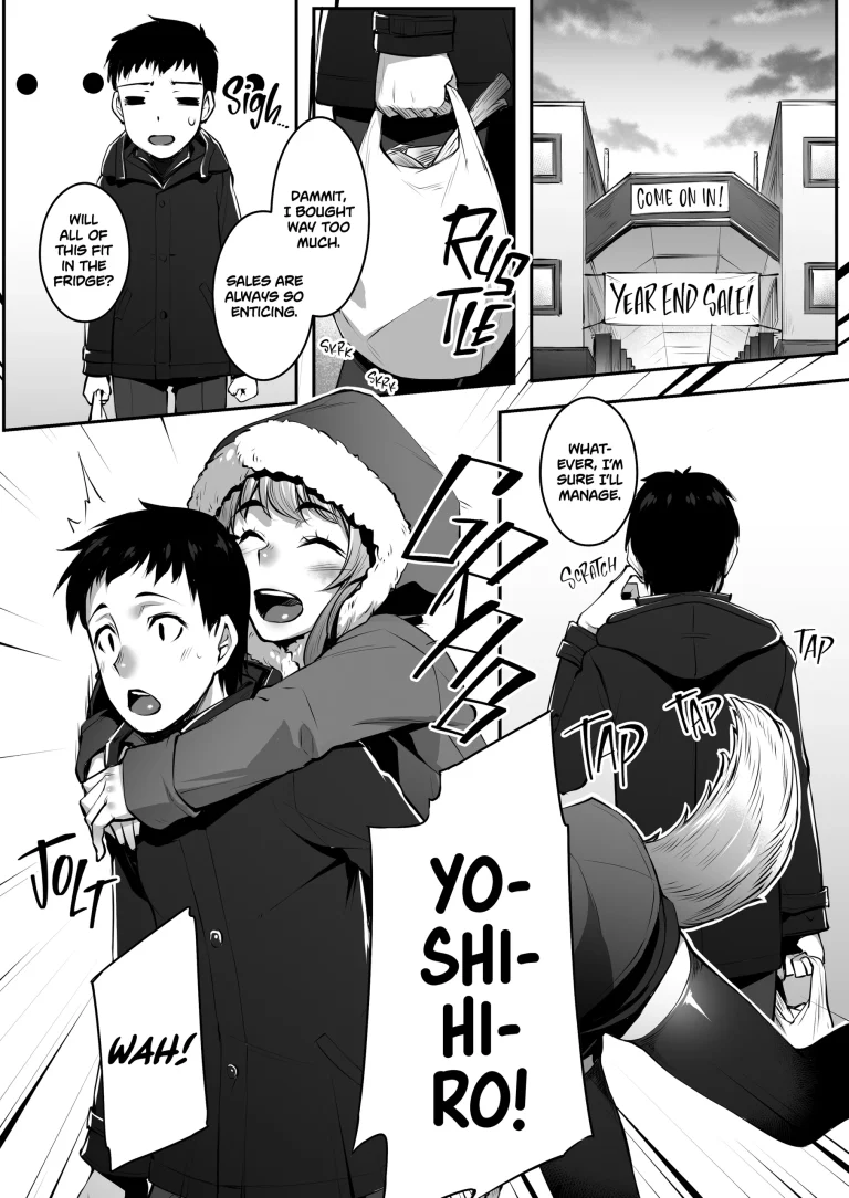 Kitsune Winter porn comic picture 2