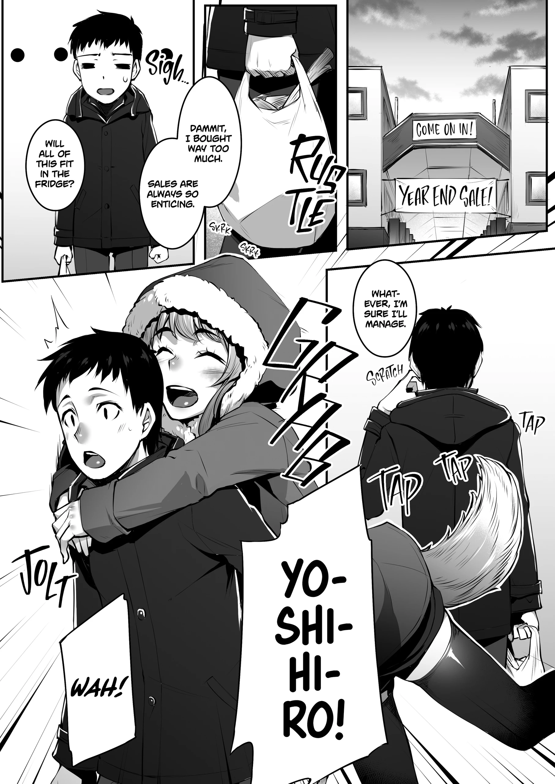 Kitsune Winter porn comic picture 2