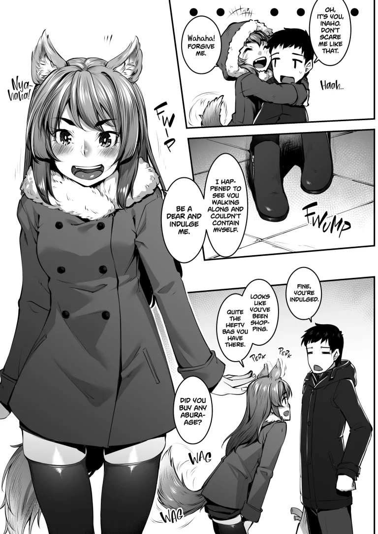 Kitsune Winter porn comic picture 3