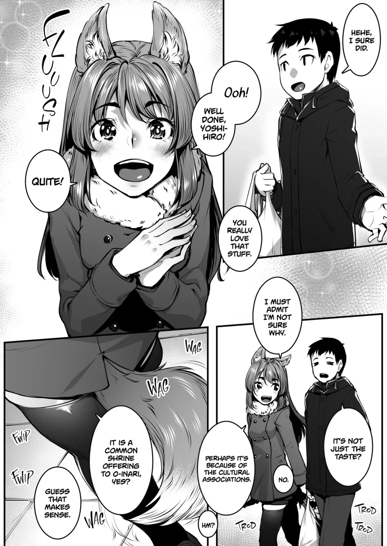 Kitsune Winter porn comic picture 4