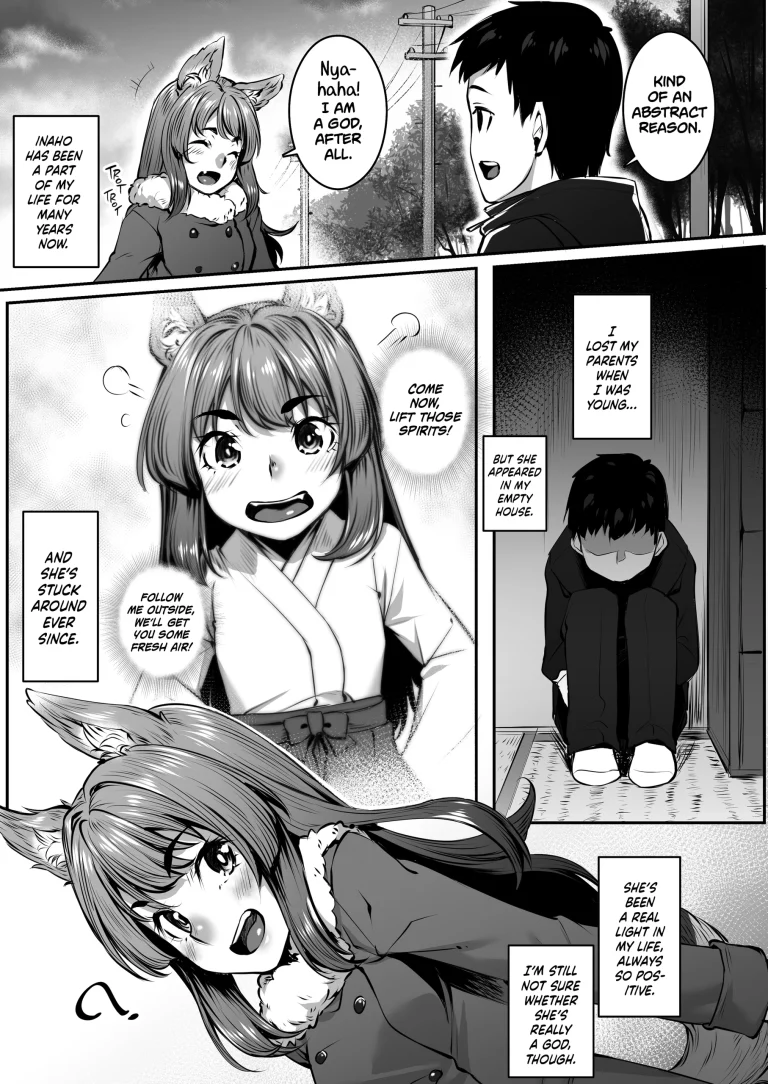 Kitsune Winter porn comic picture 5