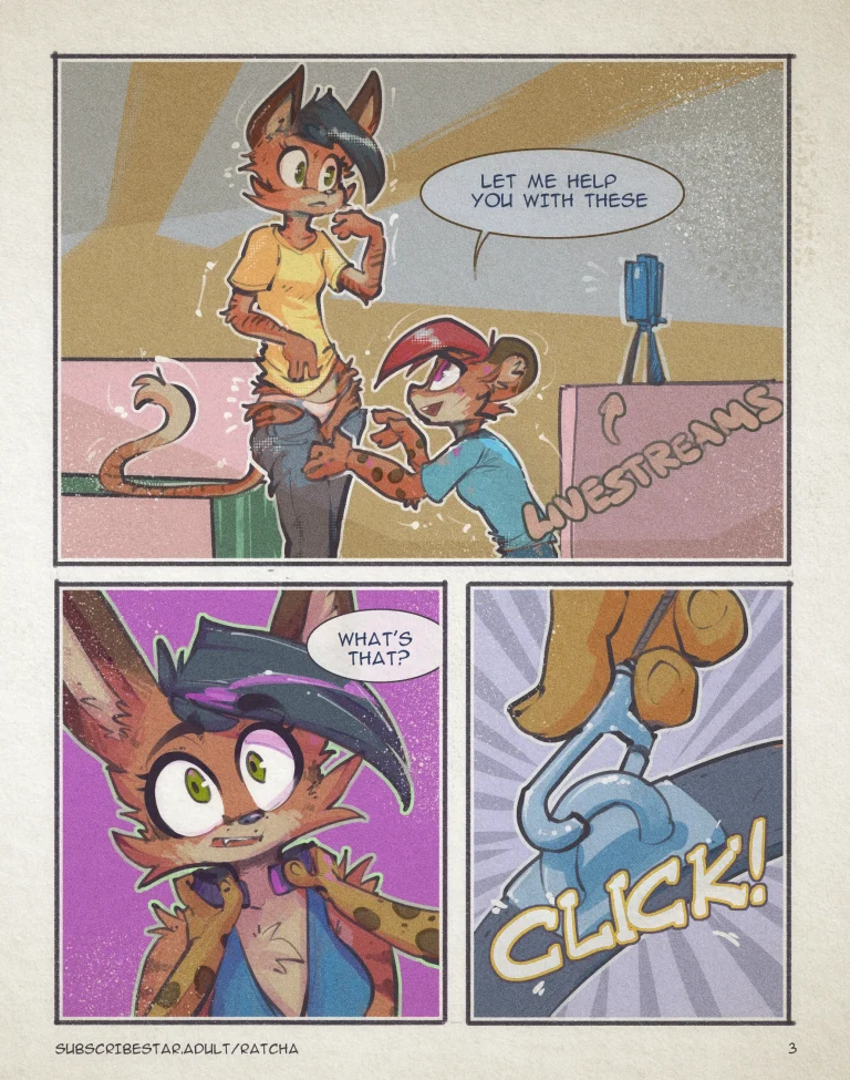 Kitties at Plat porn comic picture 3