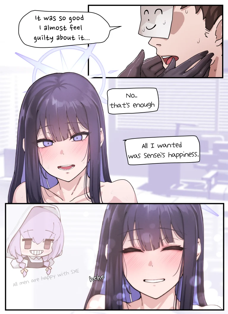 Kivotos Gravure 02: Saori Gift porn comic picture 6