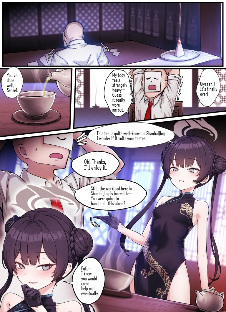 Kivotos Gravure 05: Kisaki porn comic picture 2