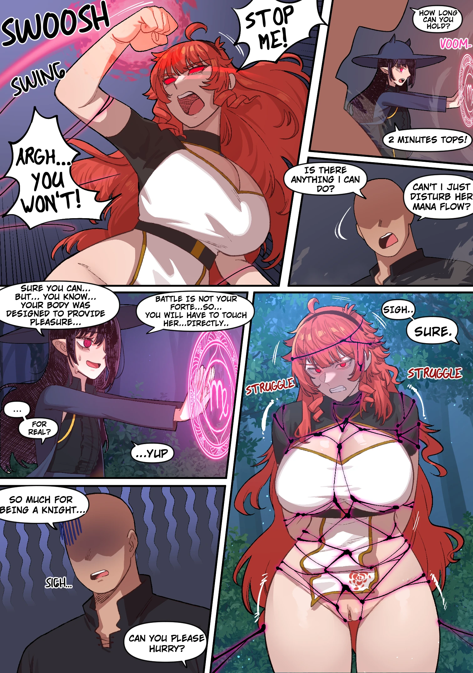 Knight of the Fallen Kingdom 4 porn comic picture 5