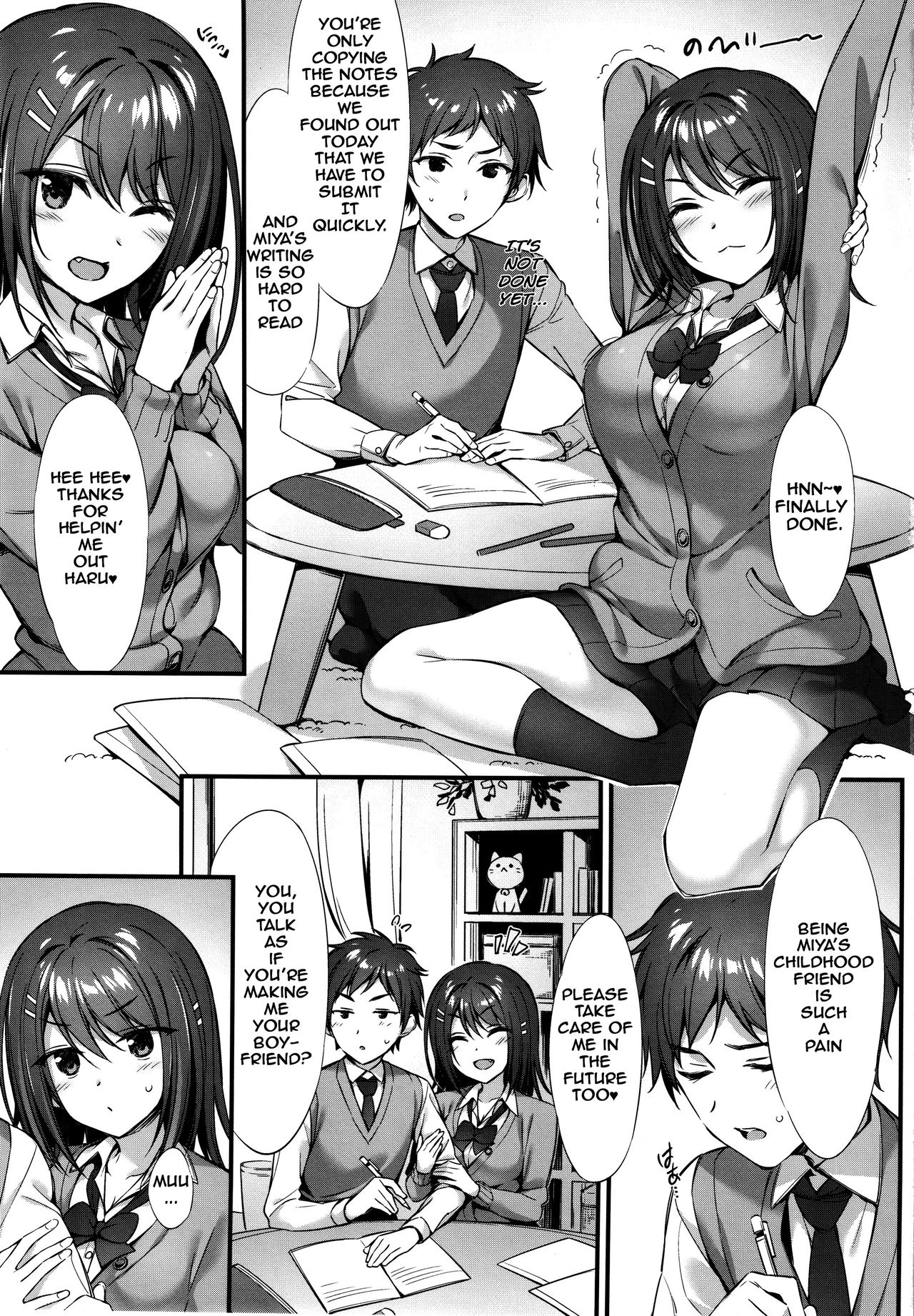 Koakuma x Osananajimi porn comic picture 2