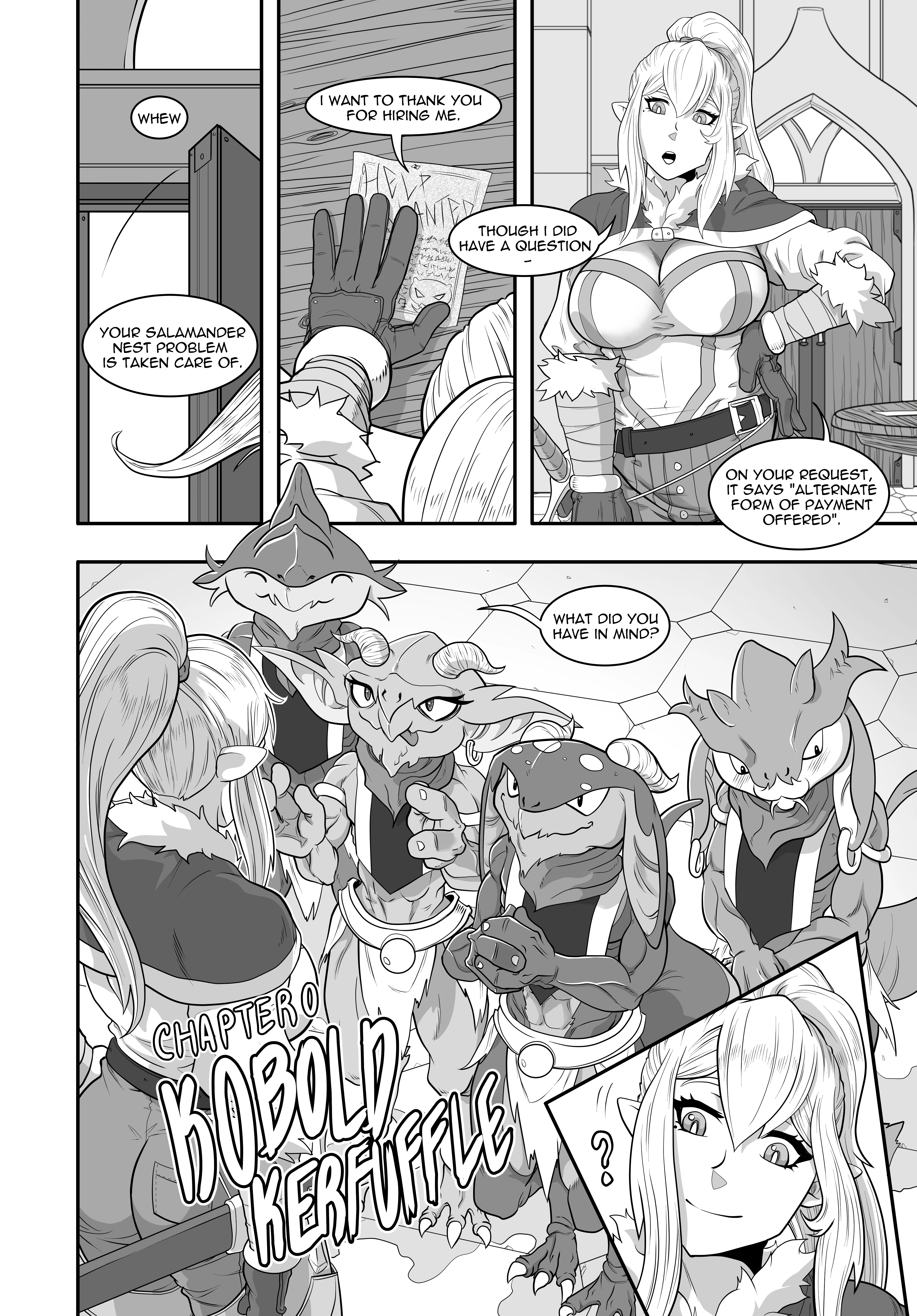 Kobold Kerfuffle porn comic picture 1
