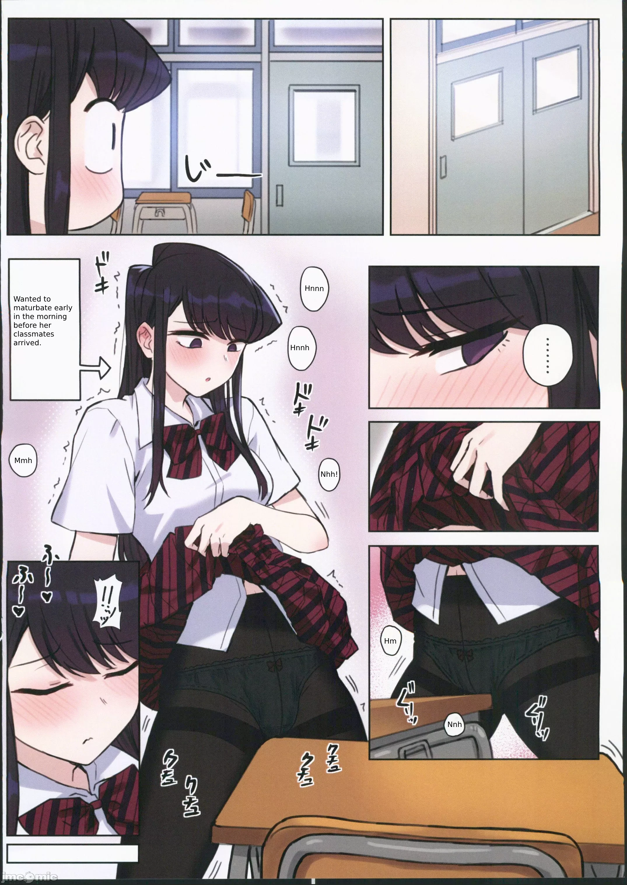 Komi-san wa, H Mousoushou desu 2 porn comic picture 7