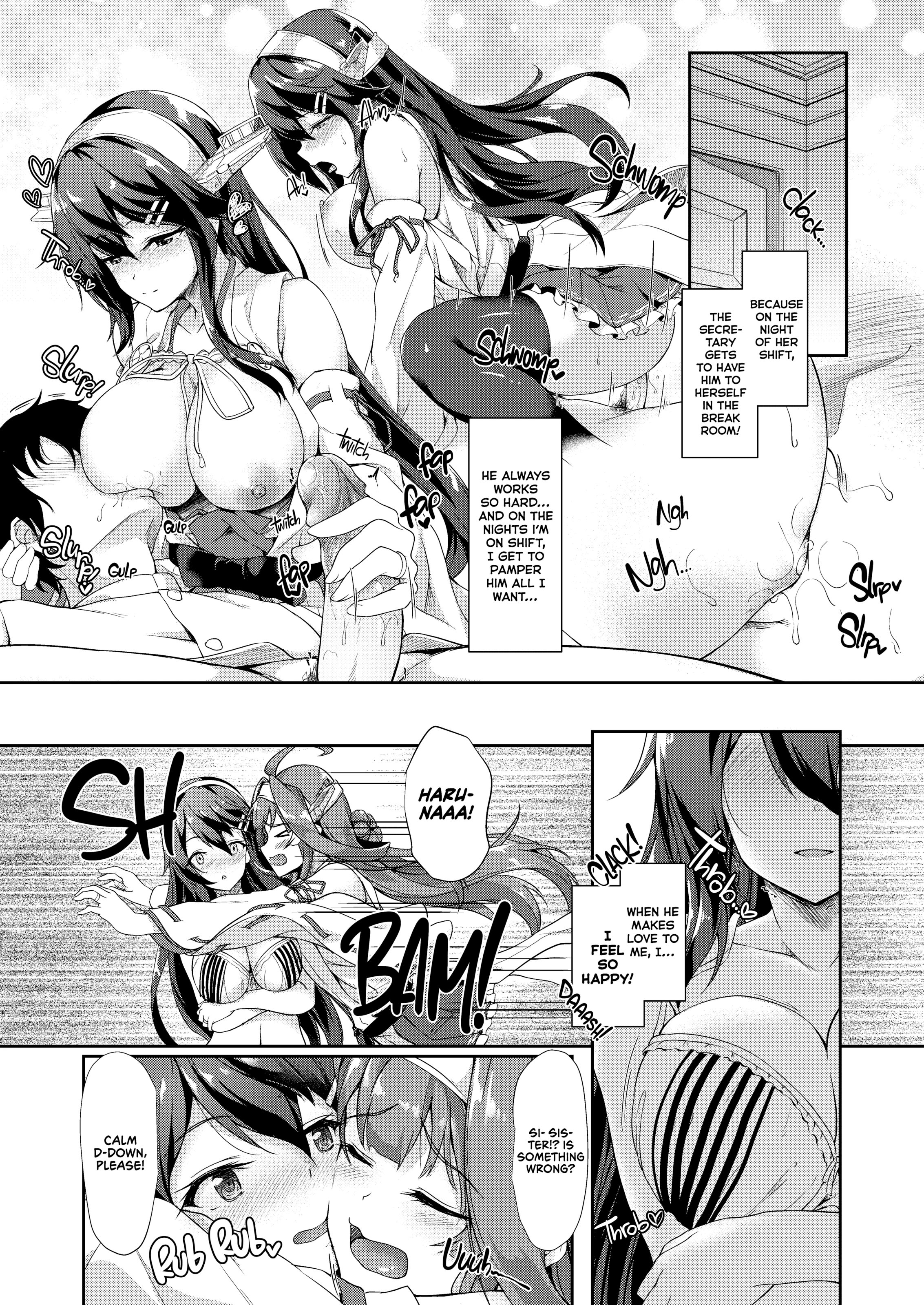 KonHaru Sandwich porn comic picture 3