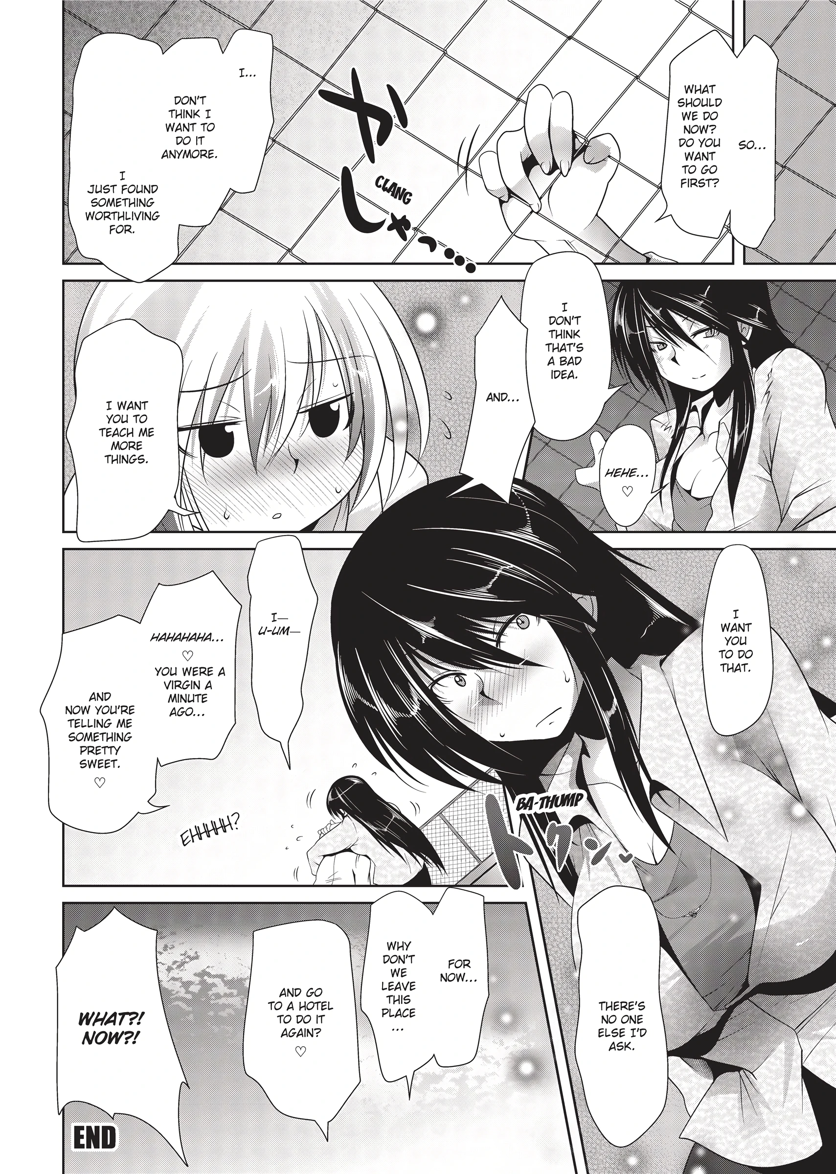 Lady on the Rooftop porn comic picture 16