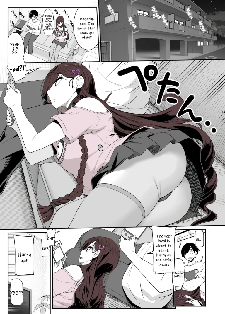 Landmine Girl Wants to Hang Out at Home Playing Games while also Having Sex porn comic picture 10