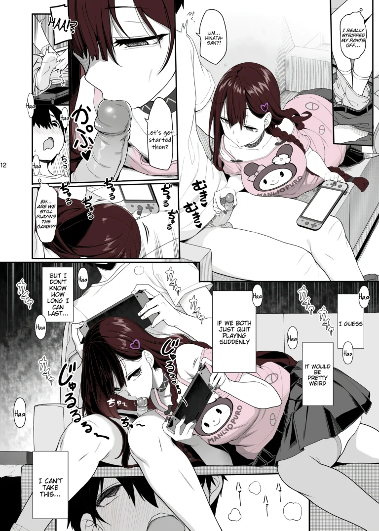 Landmine Girl Wants to Hang Out at Home Playing Games while also Having Sex porn comic picture 11