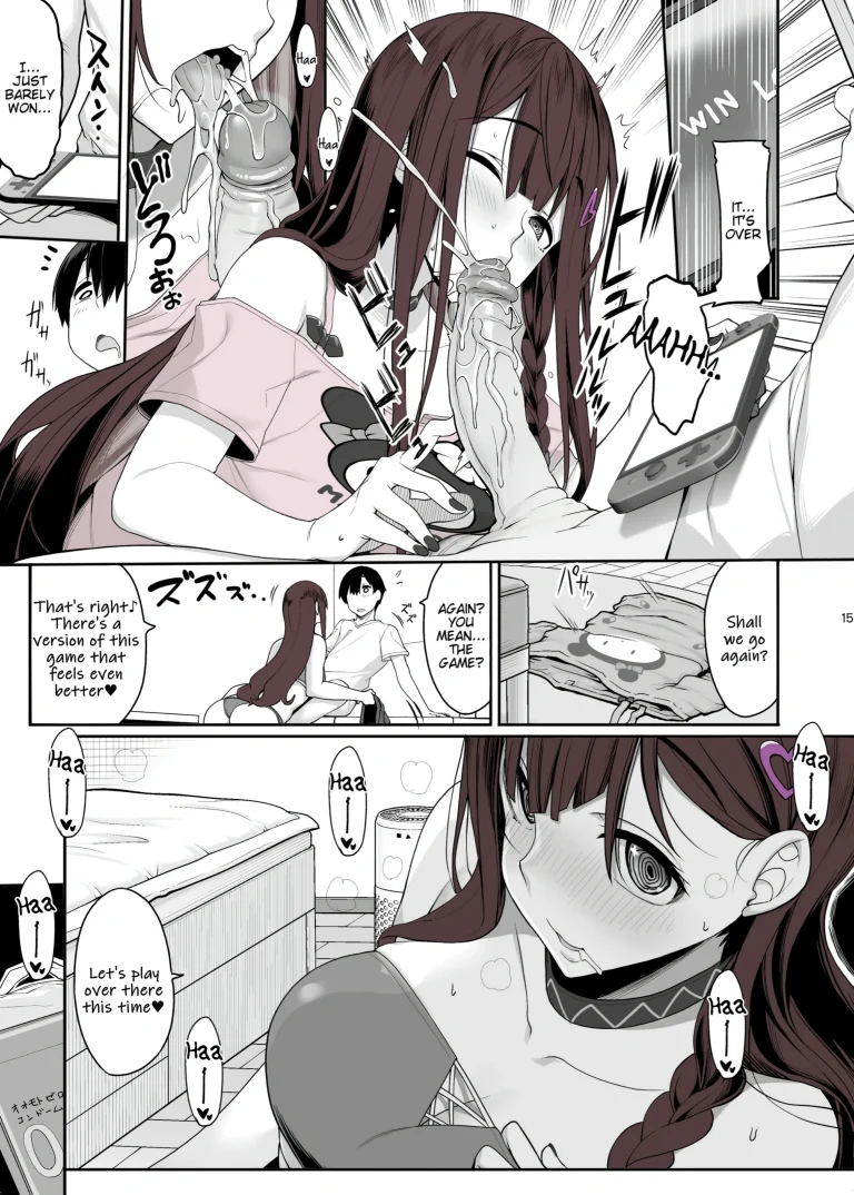 Landmine Girl Wants to Hang Out at Home Playing Games while also Having Sex porn comic picture 14