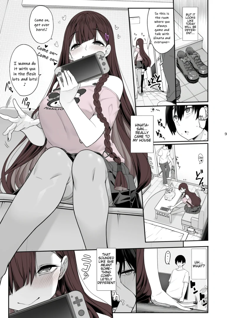 Landmine Girl Wants to Hang Out at Home Playing Games while also Having Sex porn comic picture 8