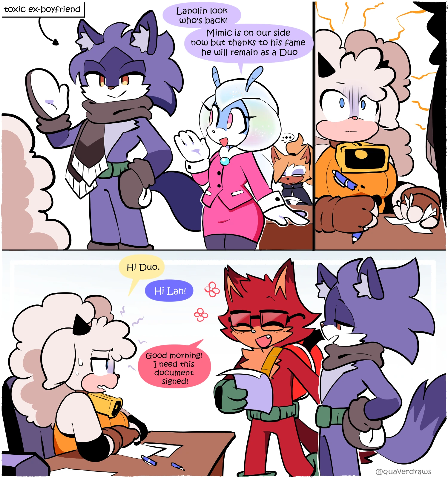 Lanolin x Gadget porn comic picture 16