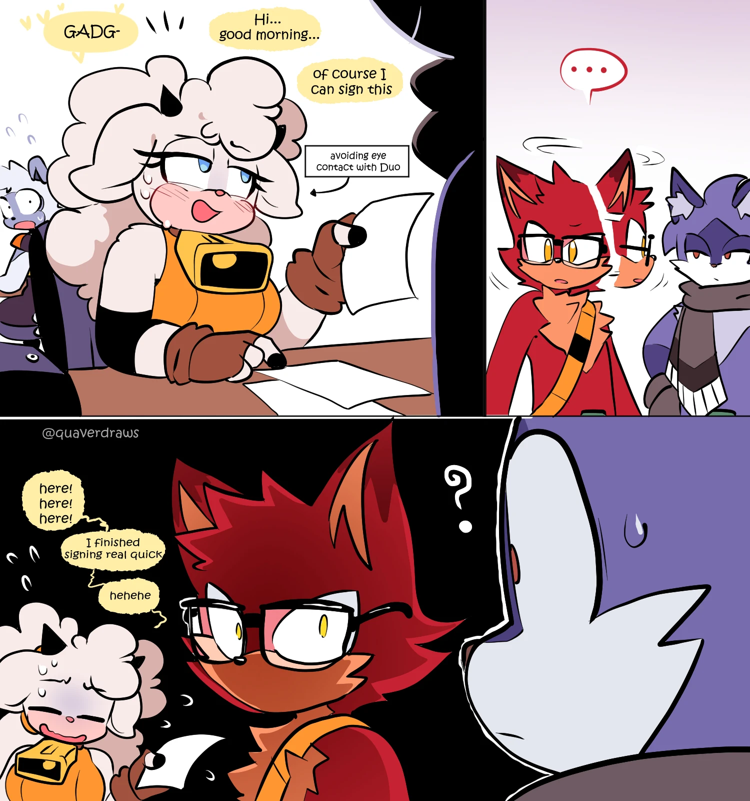 Lanolin x Gadget porn comic picture 17