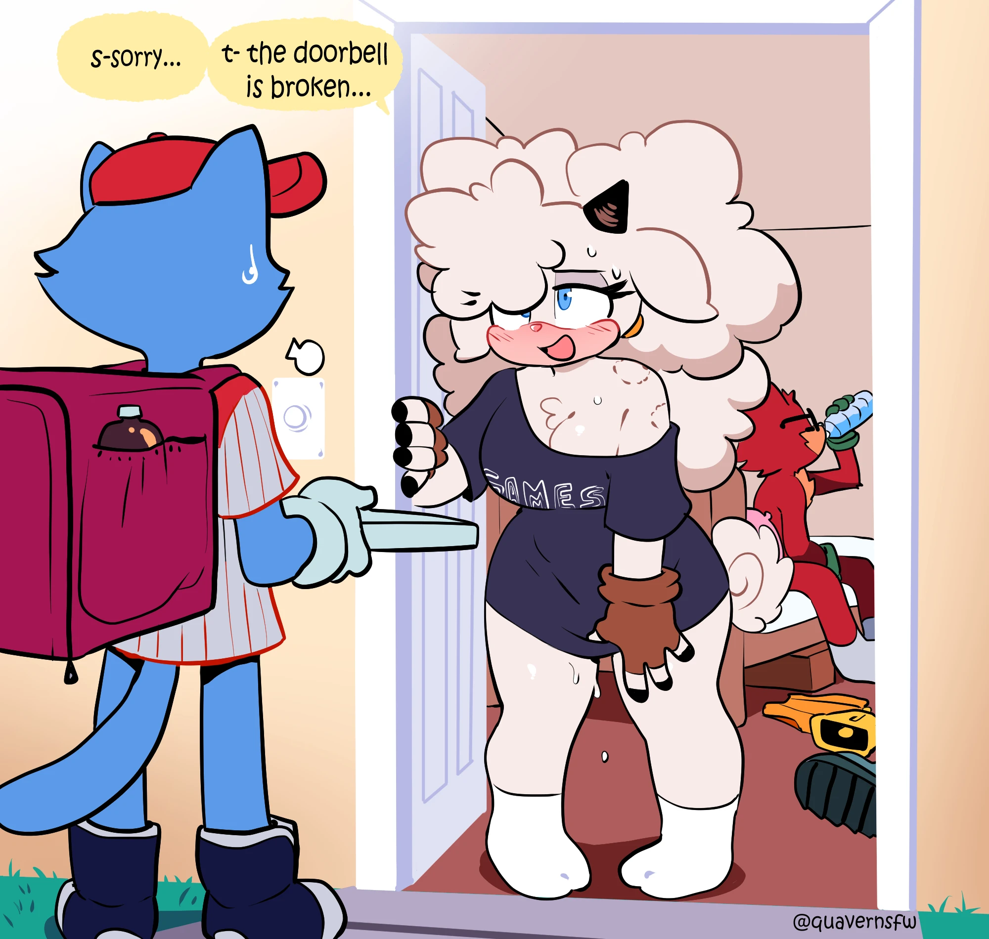 Lanolin x Gadget porn comic picture 25