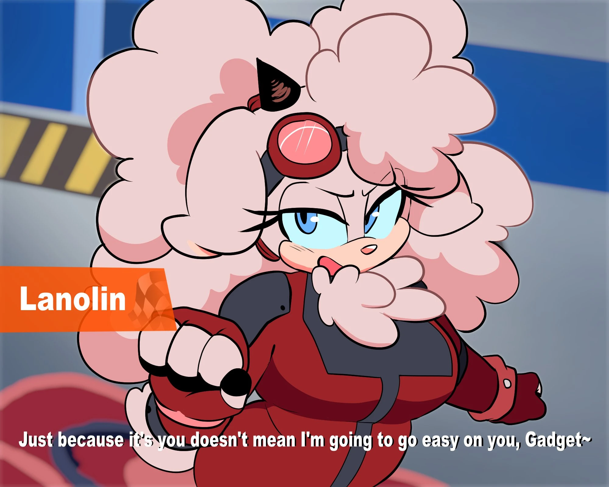 Lanolin x Gadget porn comic picture 26