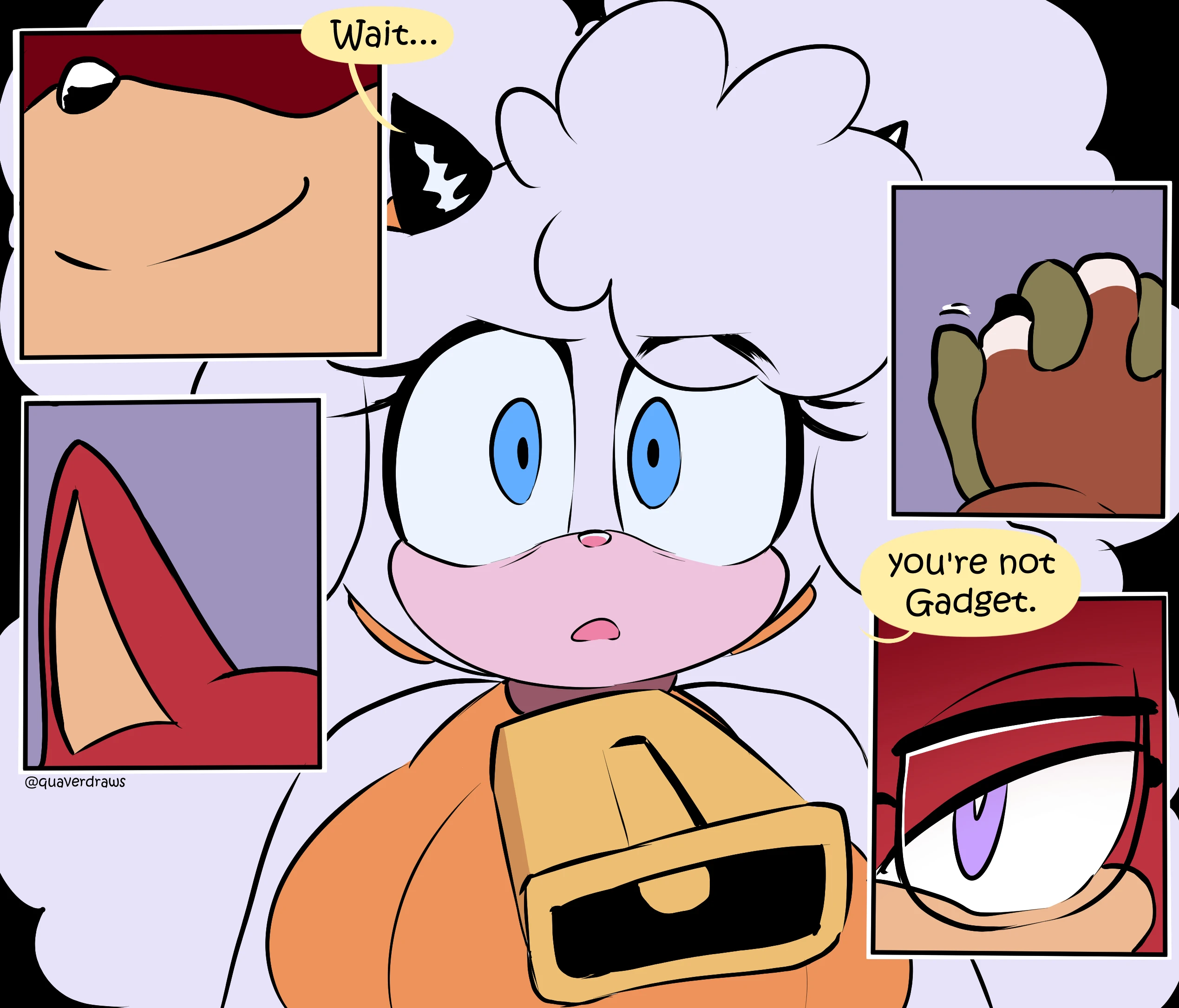 Lanolin x Gadget porn comic picture 34