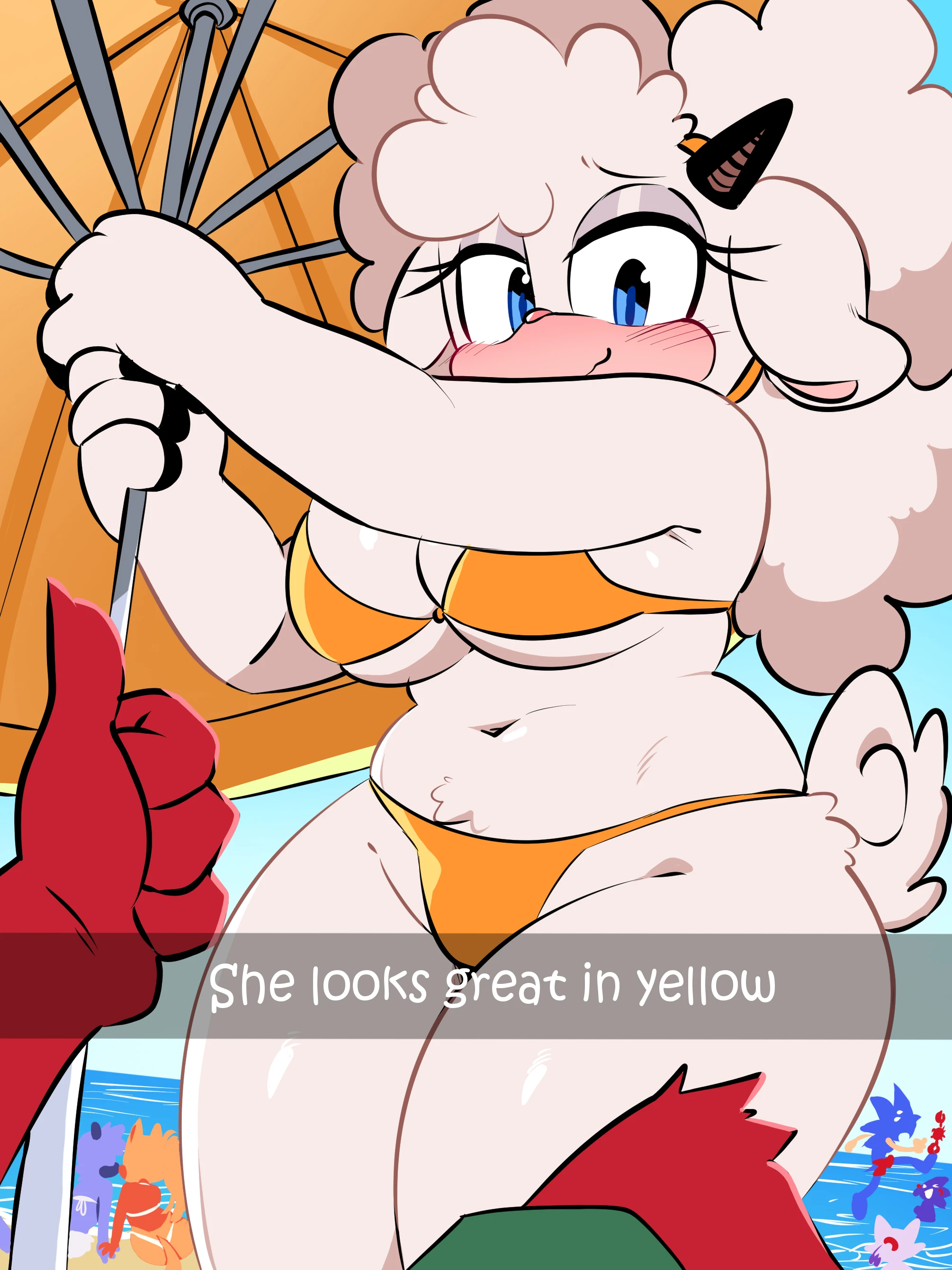 Lanolin x Gadget porn comic picture 37