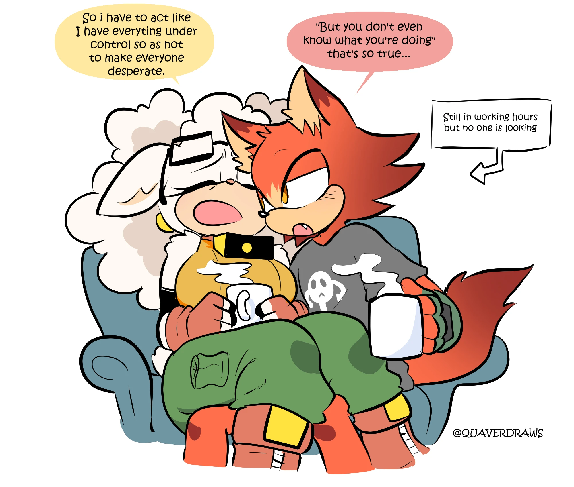 Lanolin x Gadget porn comic picture 4