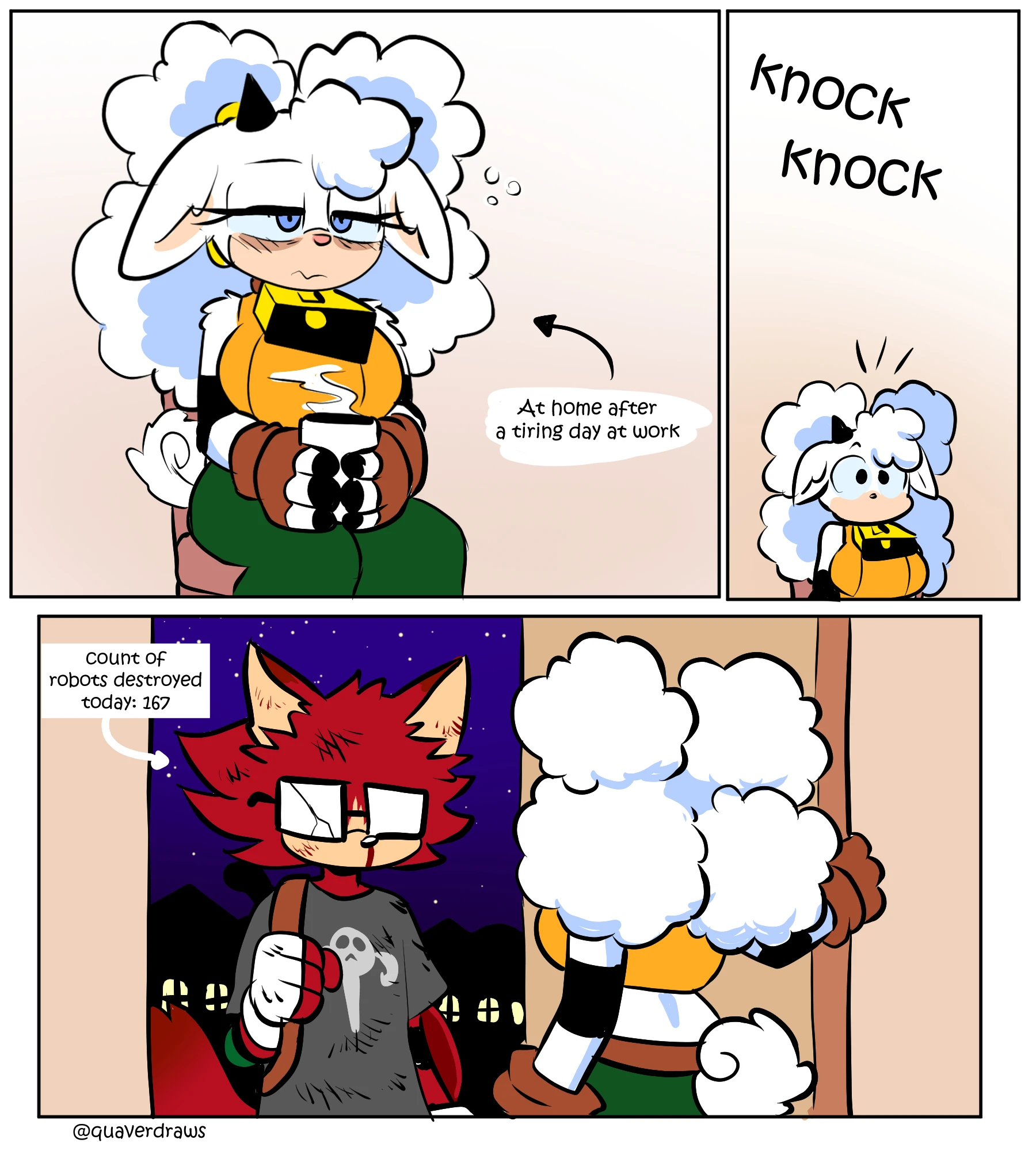 Lanolin x Gadget porn comic picture 6