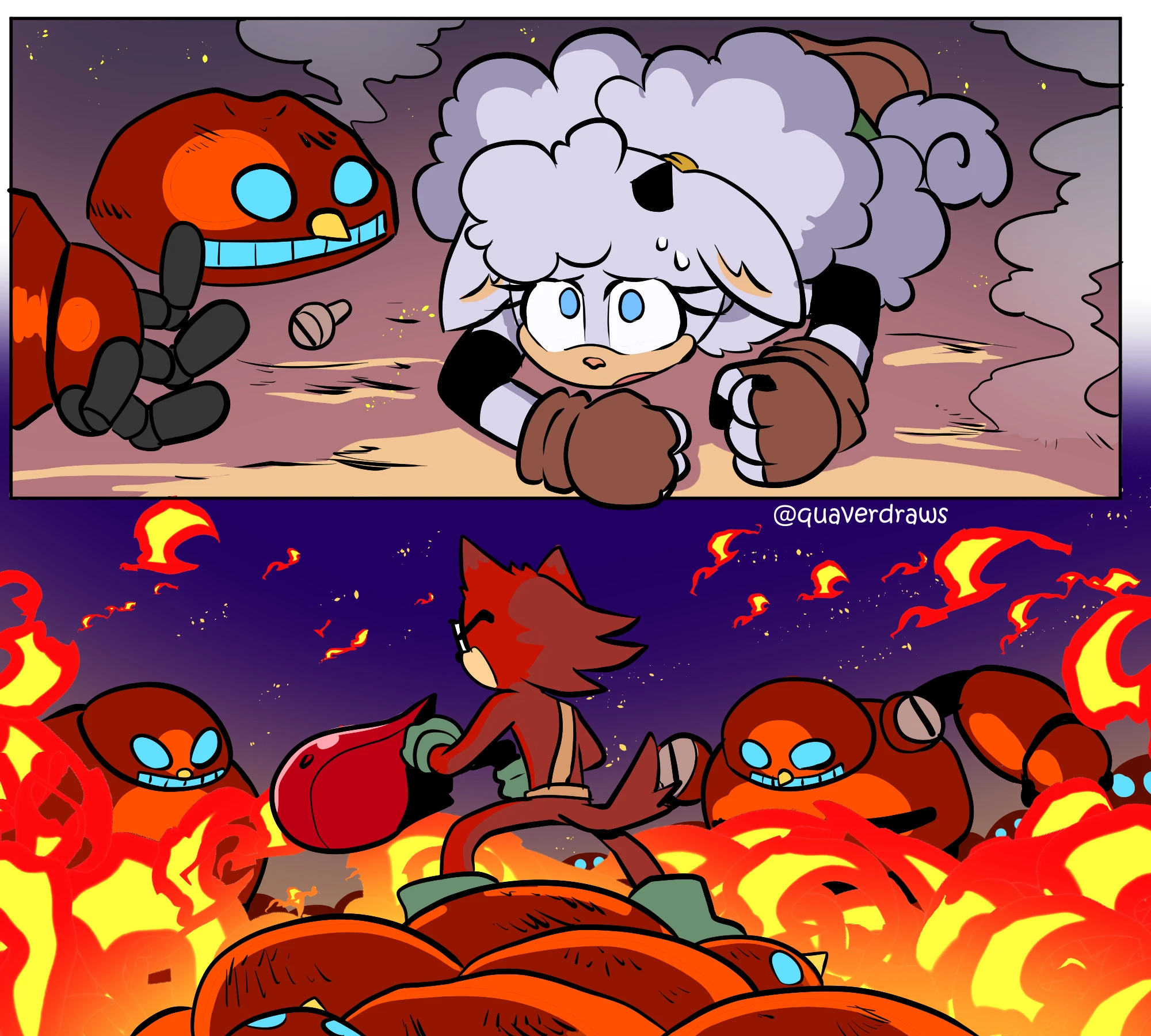 Lanolin x Gadget porn comic picture 8