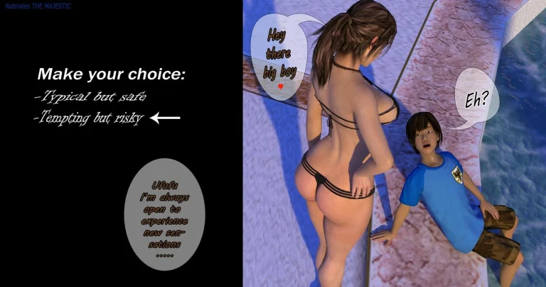 Lara's Holydays porn comic picture 6