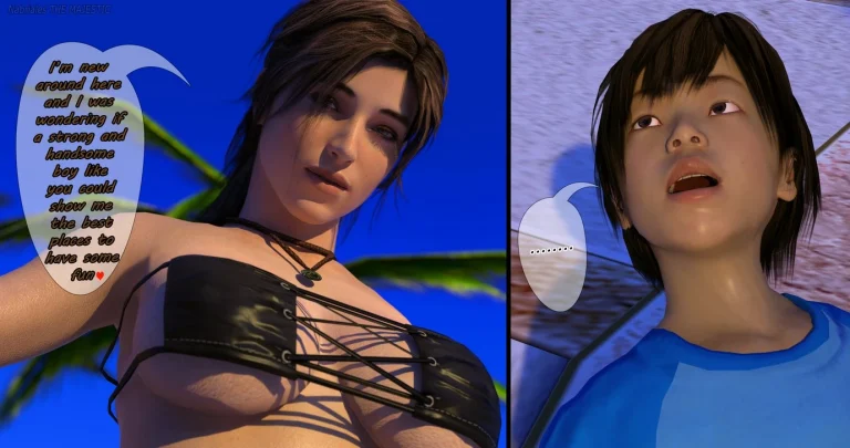 Lara's Holydays porn comic picture 7