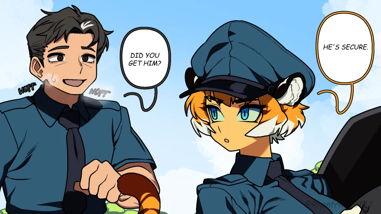 Leona - Cat Girl porn comic picture 2