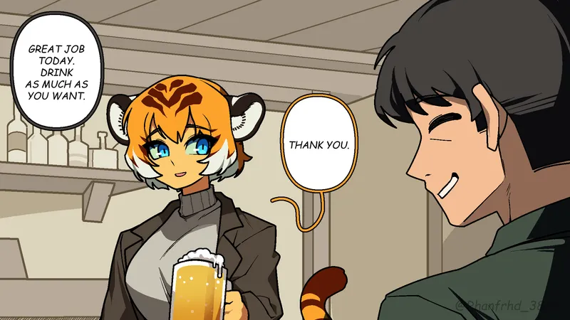 Leona - Cat Girl porn comic picture 31