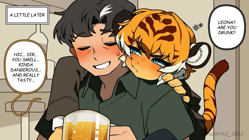 Leona - Cat Girl porn comic picture 32