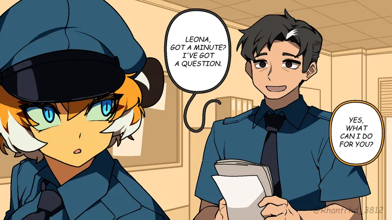 Leona - Cat Girl porn comic picture 41