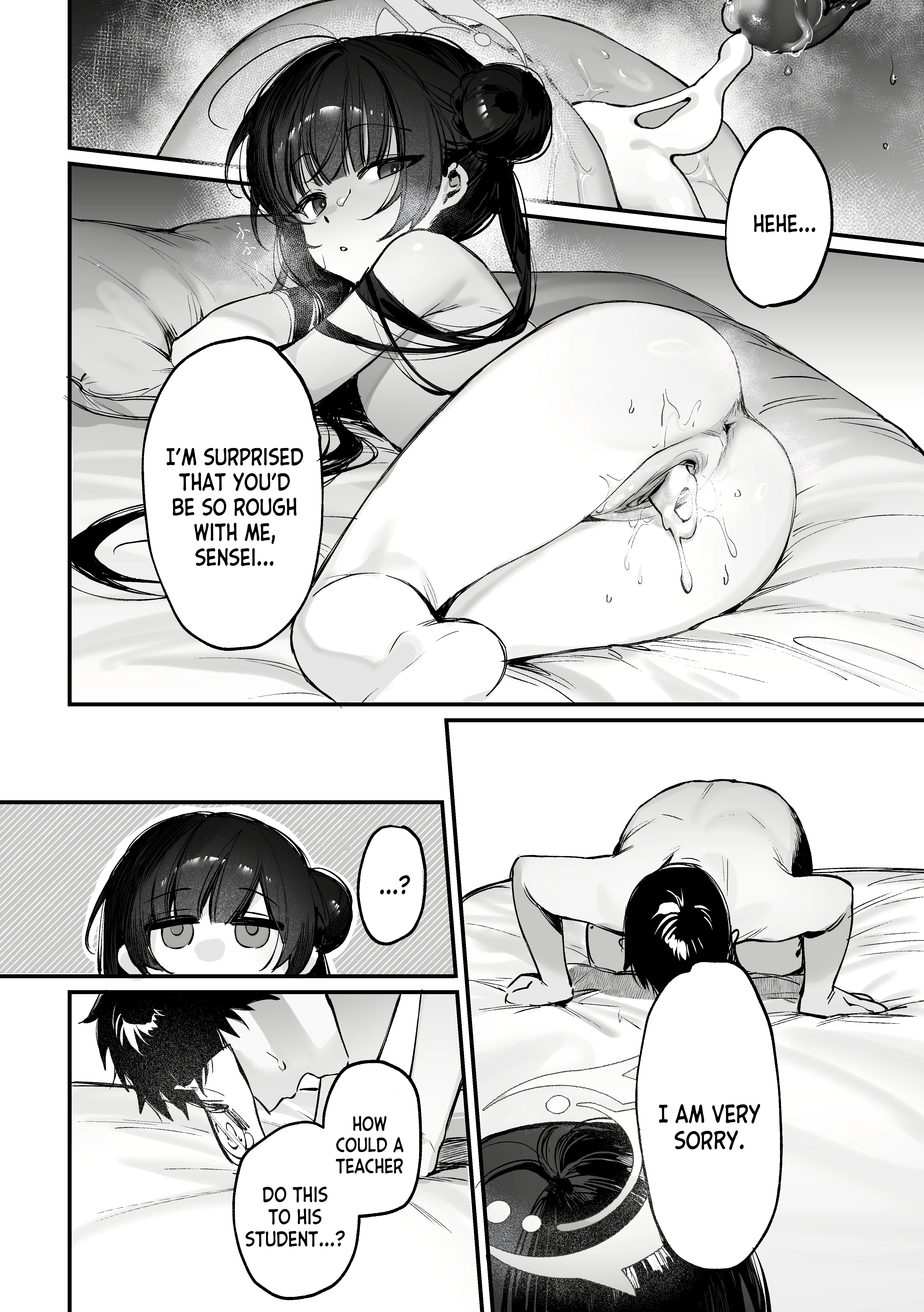 Let's Have a Full-Body Massage, President Kisaki! 2 porn comic picture 2