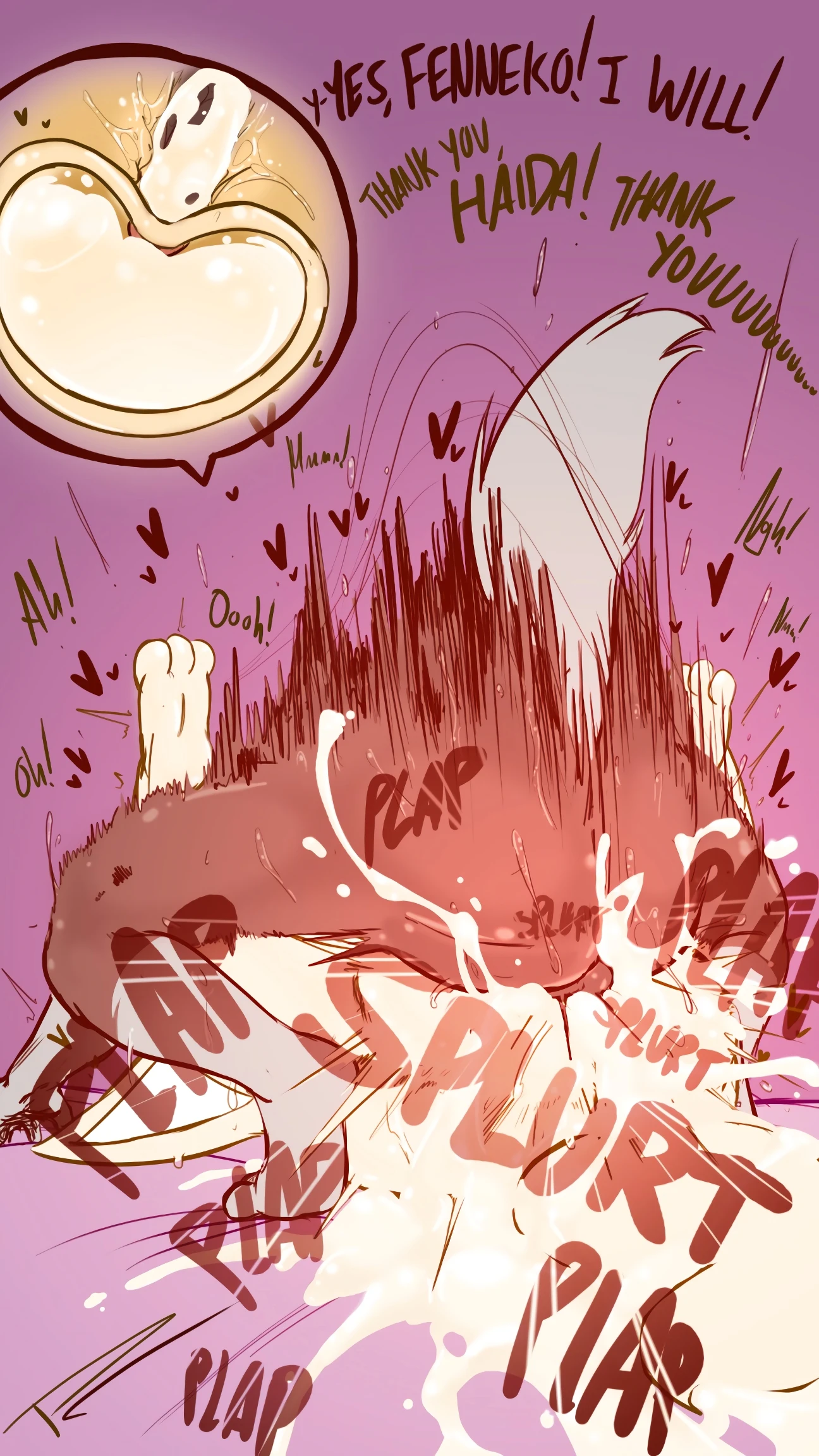 Letting Go of Retsuko porn comic picture 20