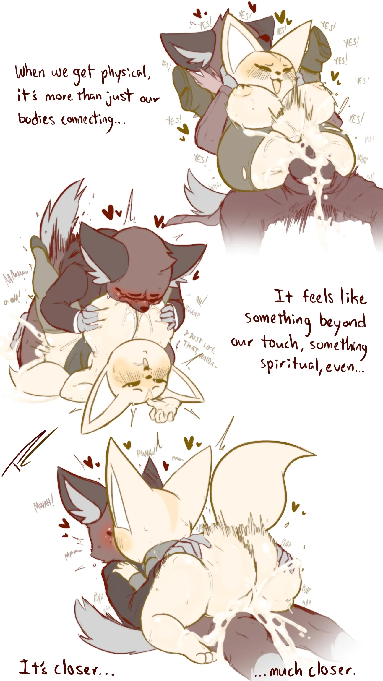 Letting Go of Retsuko porn comic picture 24