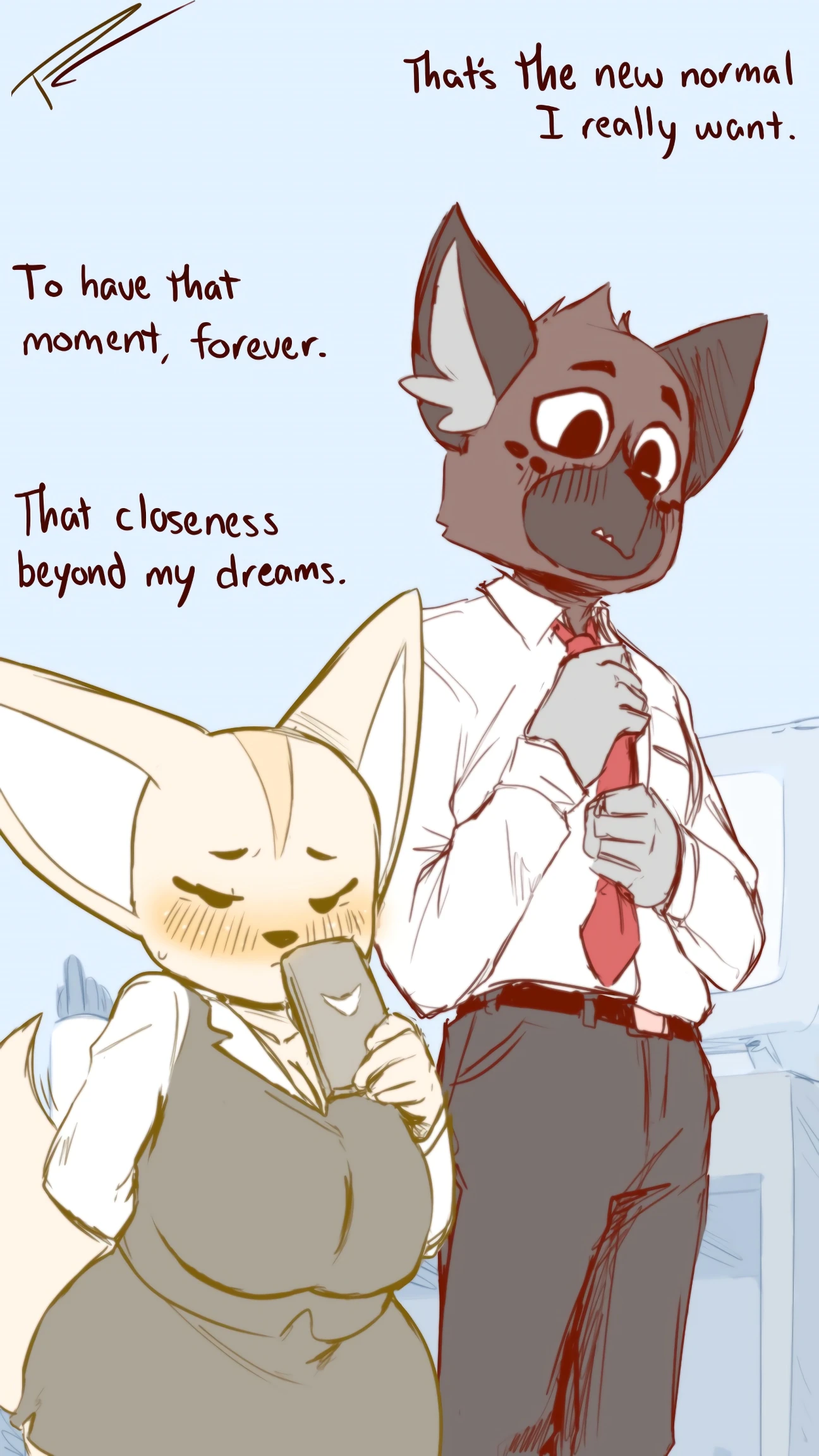 Letting Go of Retsuko porn comic picture 26
